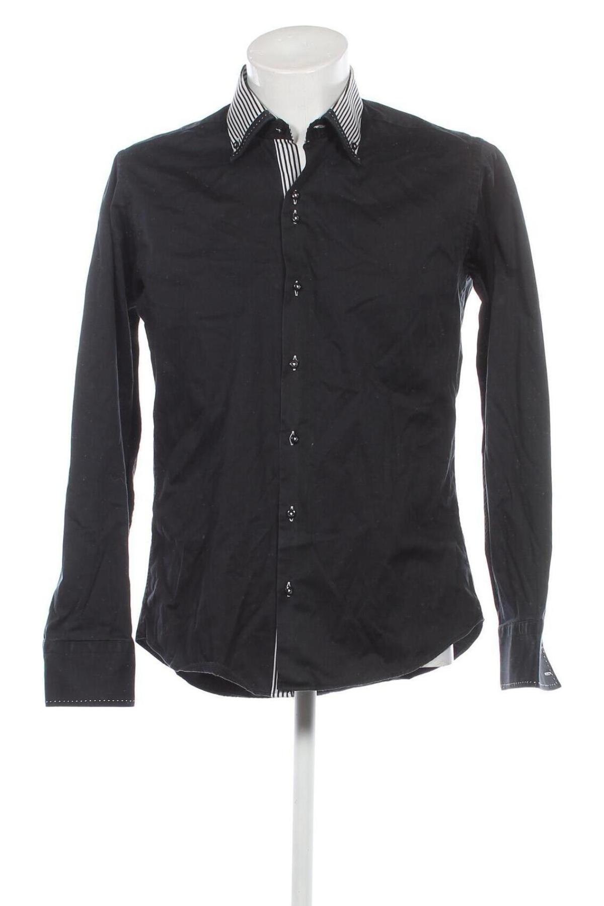 Ανδρικό πουκάμισο, Μέγεθος L, Χρώμα Μαύρο, Τιμή 6,97 €