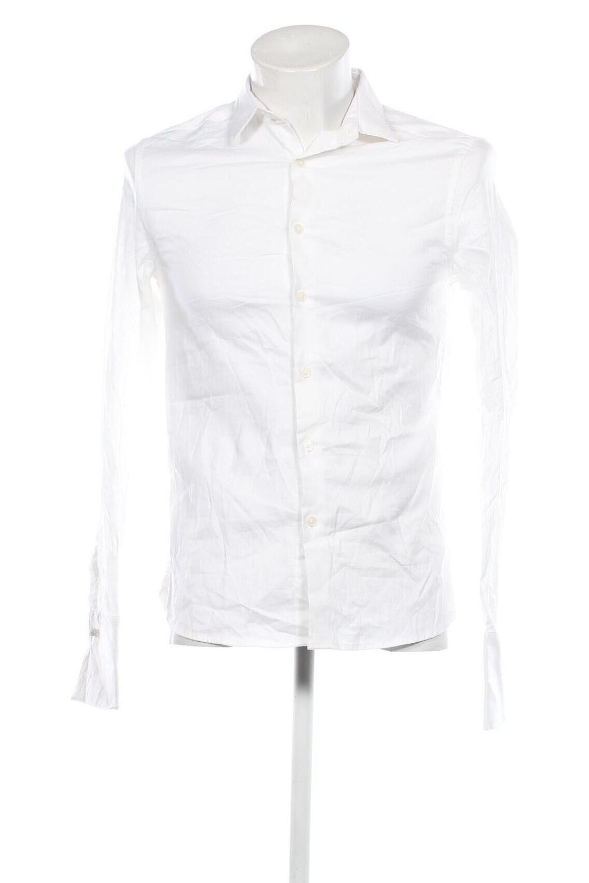 Ανδρικό πουκάμισο ASOS, Μέγεθος S, Χρώμα Λευκό, Τιμή 21,03 €