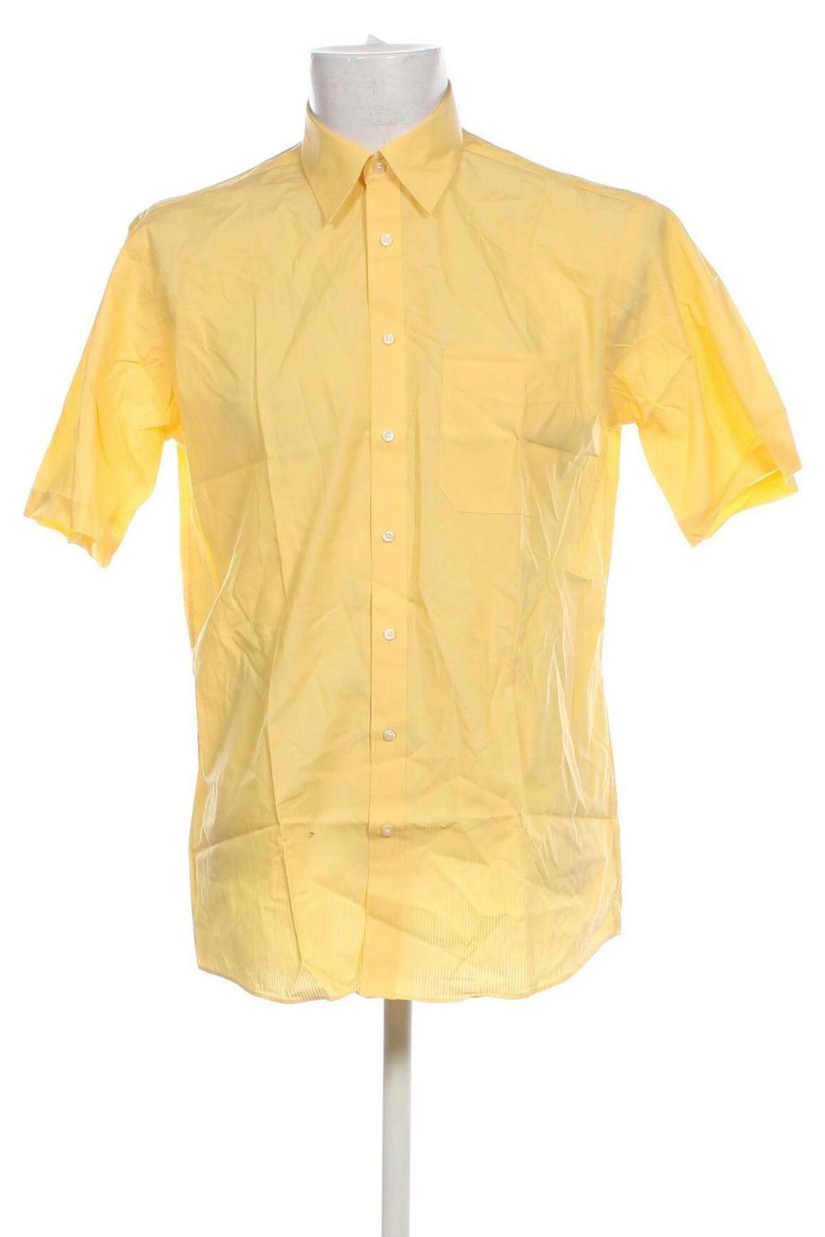 Herrenhemd Angelo Litrico, Größe M, Farbe Gelb, Preis € 8,07