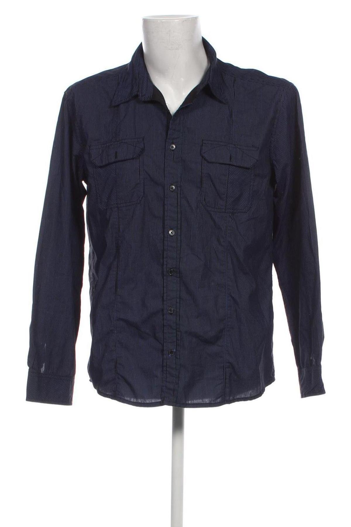 Ανδρικό πουκάμισο Angelo Litrico, Μέγεθος XL, Χρώμα Μπλέ, Τιμή 8,43 €
