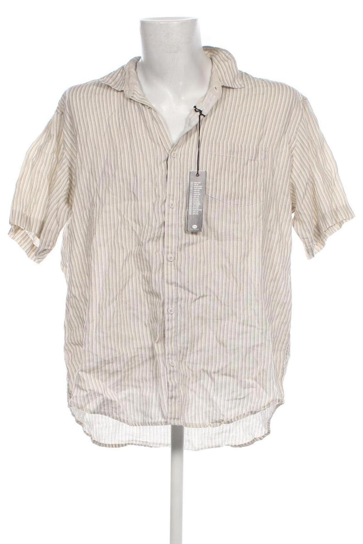 Pánská košile  Angelo Litrico, Velikost XXL, Barva Béžová, Cena  733,00 Kč