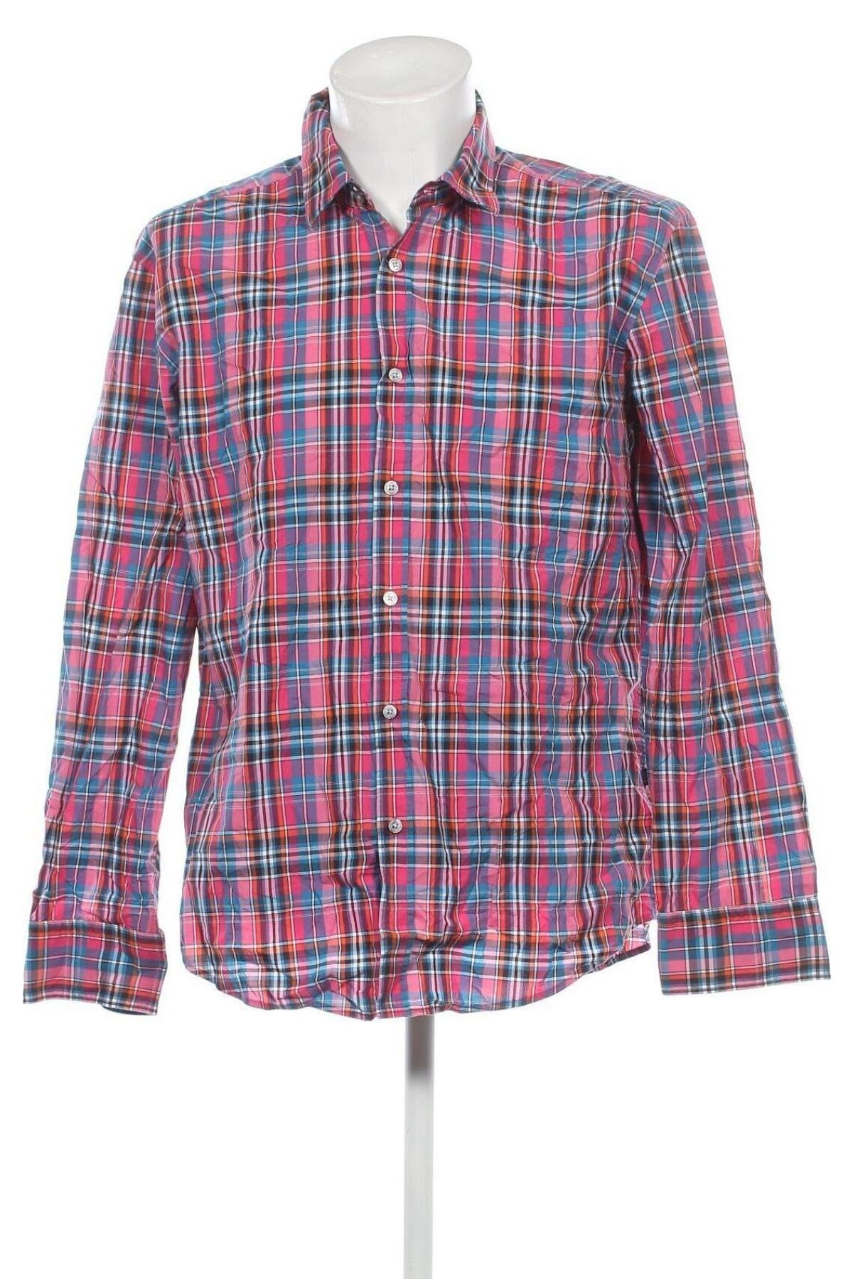 Ανδρικό πουκάμισο BOSS, Μέγεθος XXL, Χρώμα Πολύχρωμο, Τιμή 51,66 €