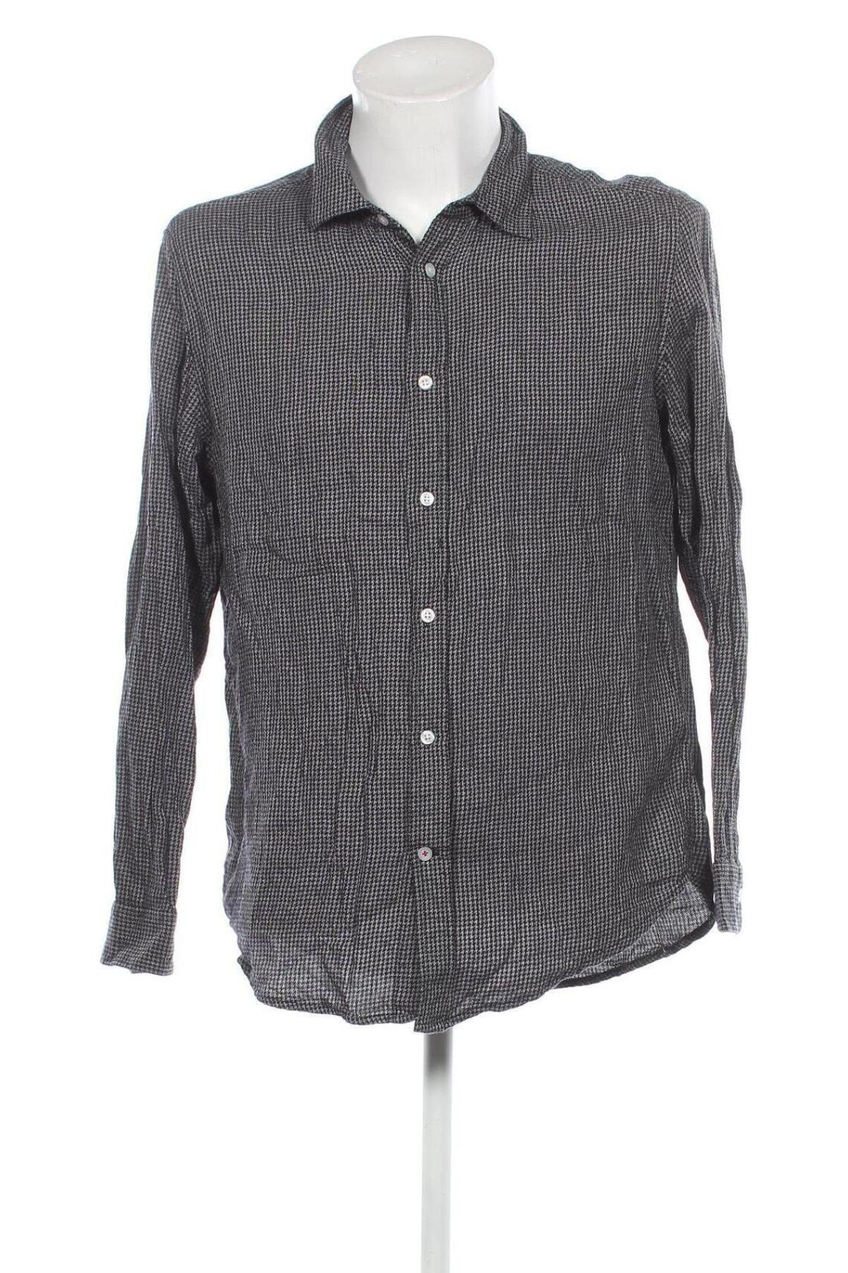 Мъжка риза Bpc Bonprix Collection, Размер L, Цвят Многоцветен, Цена 10,15 лв.