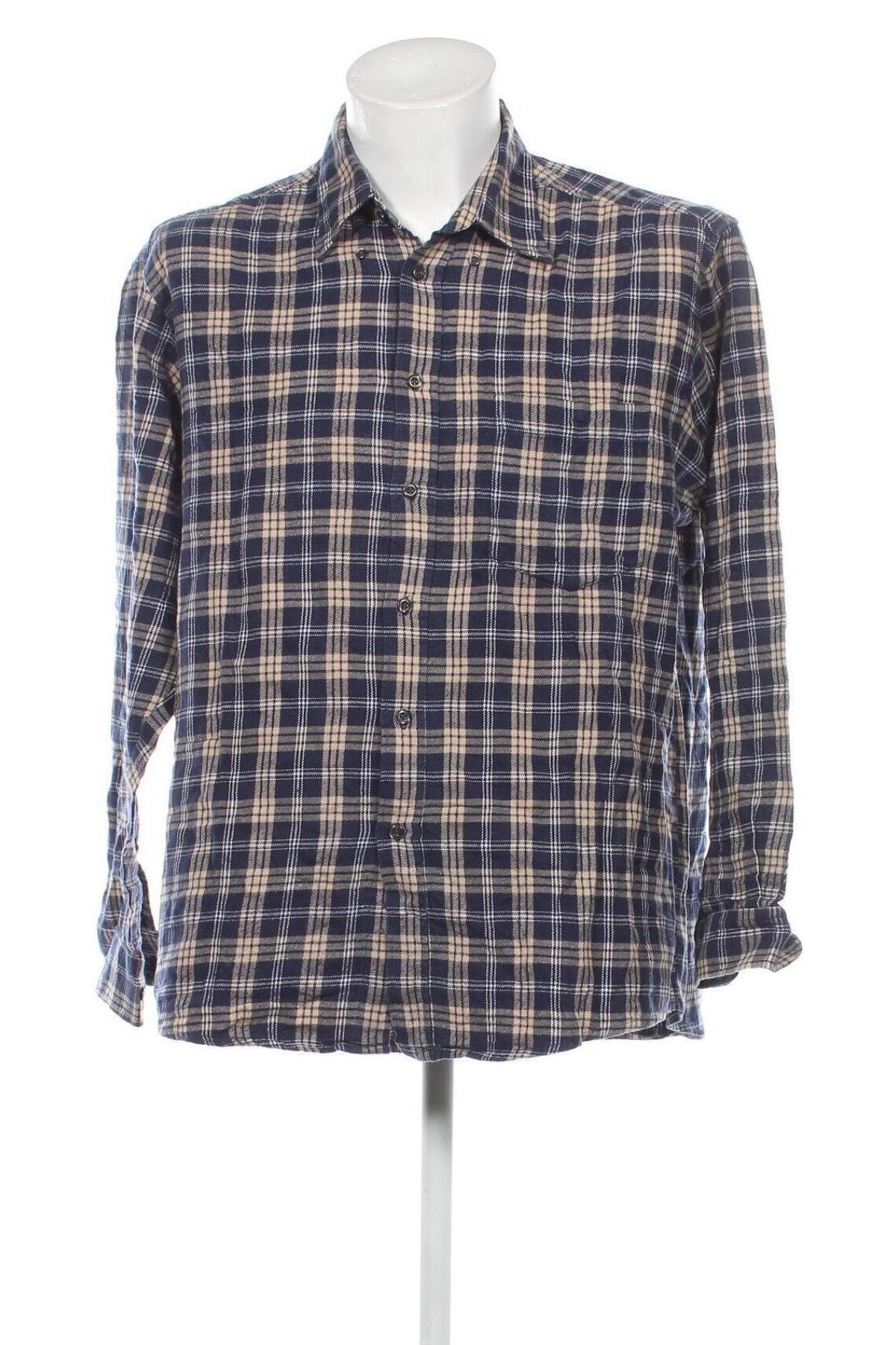 Ανδρικό πουκάμισο Camargue, Μέγεθος XL, Χρώμα Πολύχρωμο, Τιμή 5,20 €