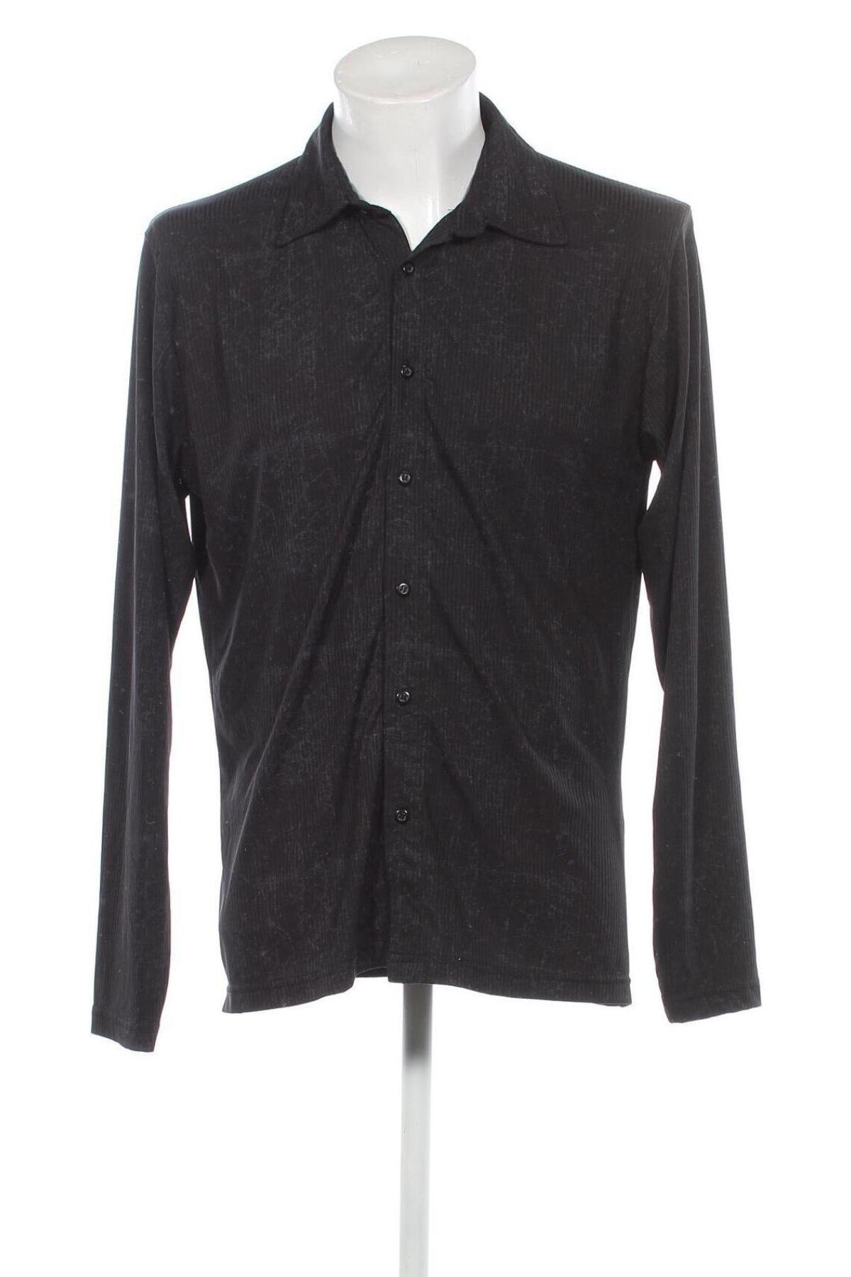 Мъжка риза Clockhouse, Размер XL, Цвят Черен, Цена 10,15 лв.
