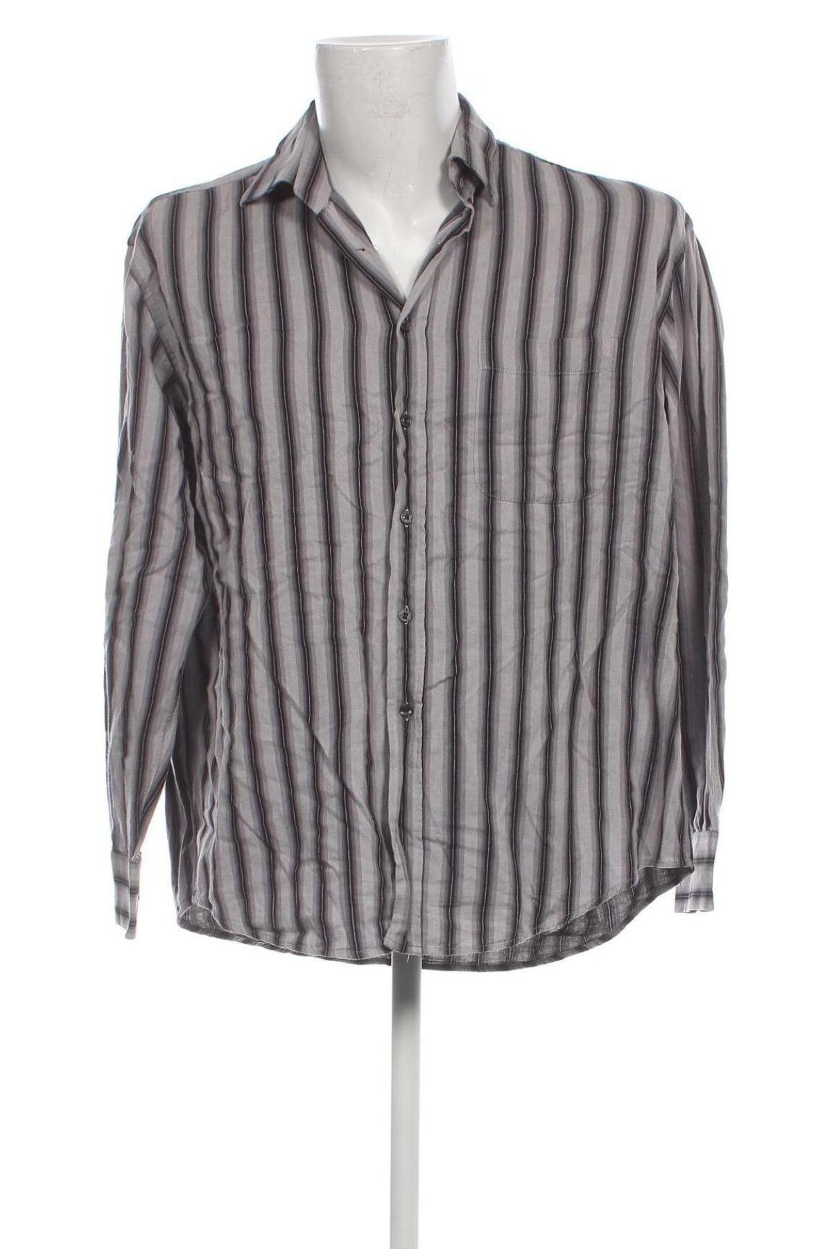 Ανδρικό πουκάμισο Commander, Μέγεθος XL, Χρώμα Γκρί, Τιμή 5,92 €