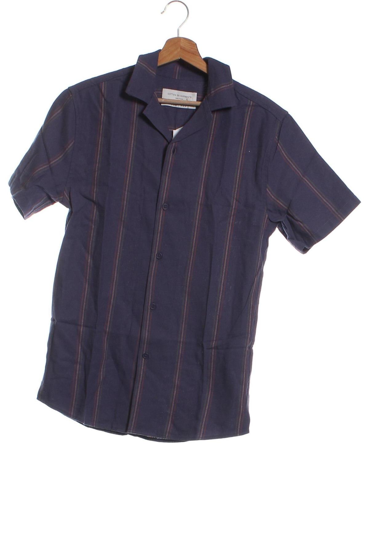 Herrenhemd Cotton On, Größe XXS, Farbe Lila, Preis € 3,56