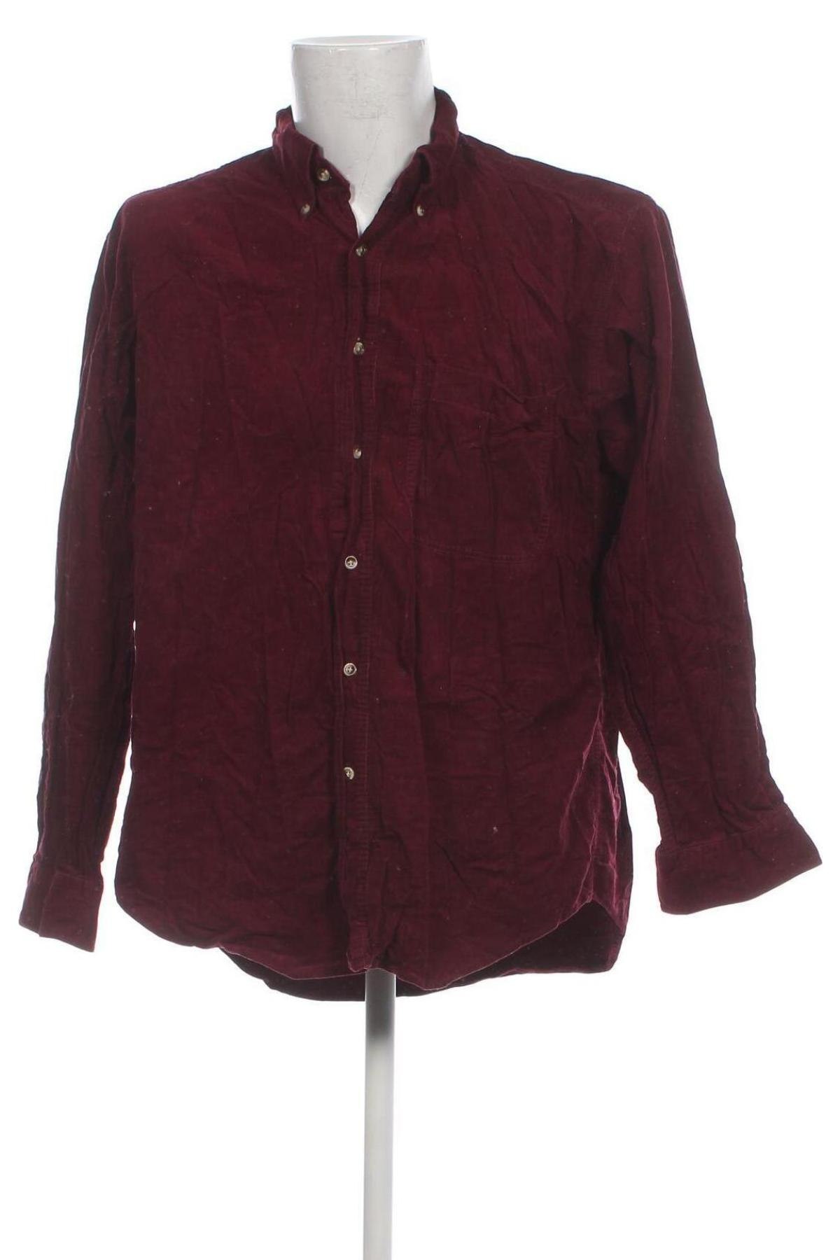 Herrenhemd Crewfield, Größe L, Farbe Rot, Preis € 20,49