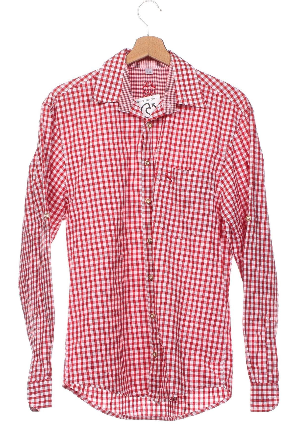 Pánska košeľa  Edc By Esprit, Veľkosť S, Farba Červená, Cena  19,28 €