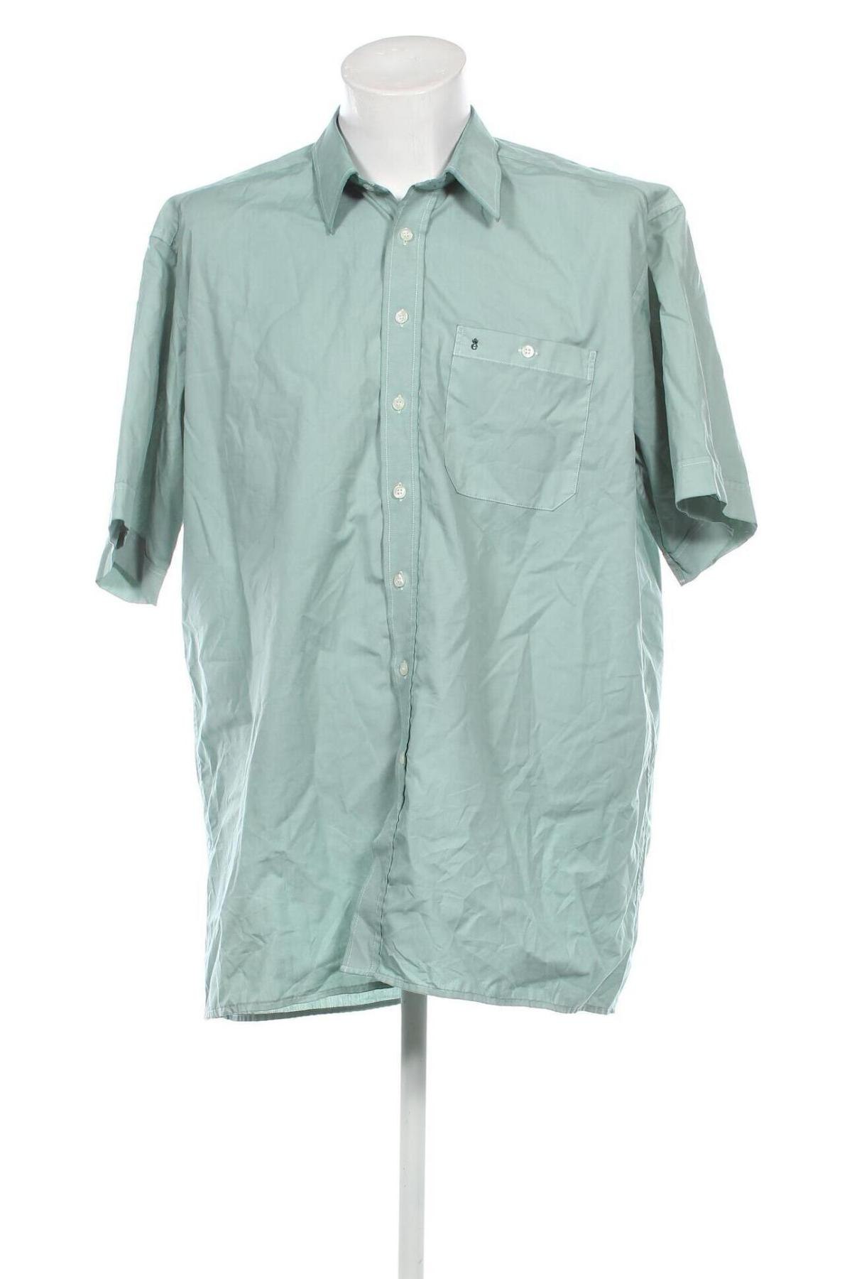 Ανδρικό πουκάμισο Eterna  Excellent, Μέγεθος XL, Χρώμα Πράσινο, Τιμή 8,41 €
