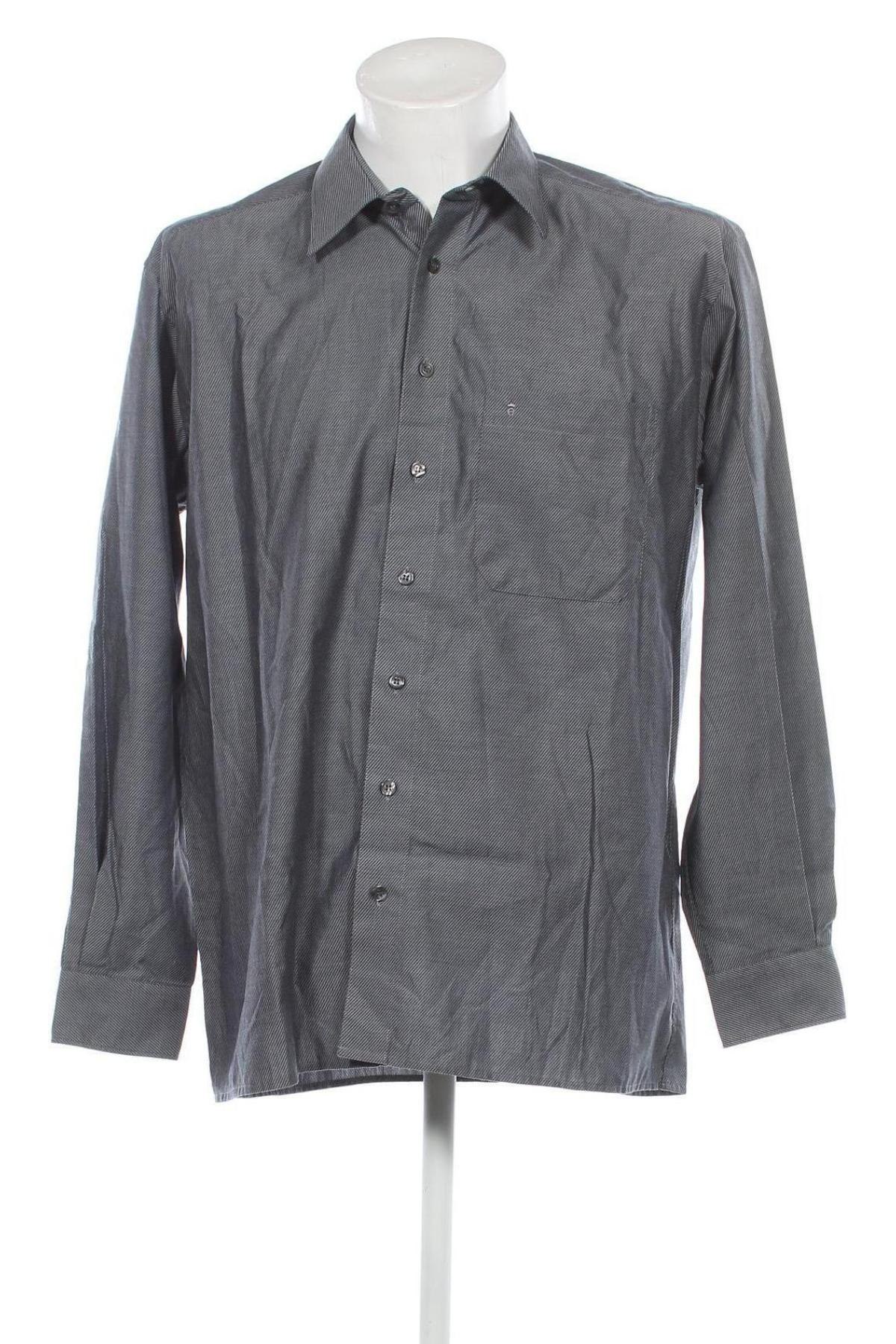 Ανδρικό πουκάμισο Eterna, Μέγεθος L, Χρώμα Γκρί, Τιμή 13,27 €