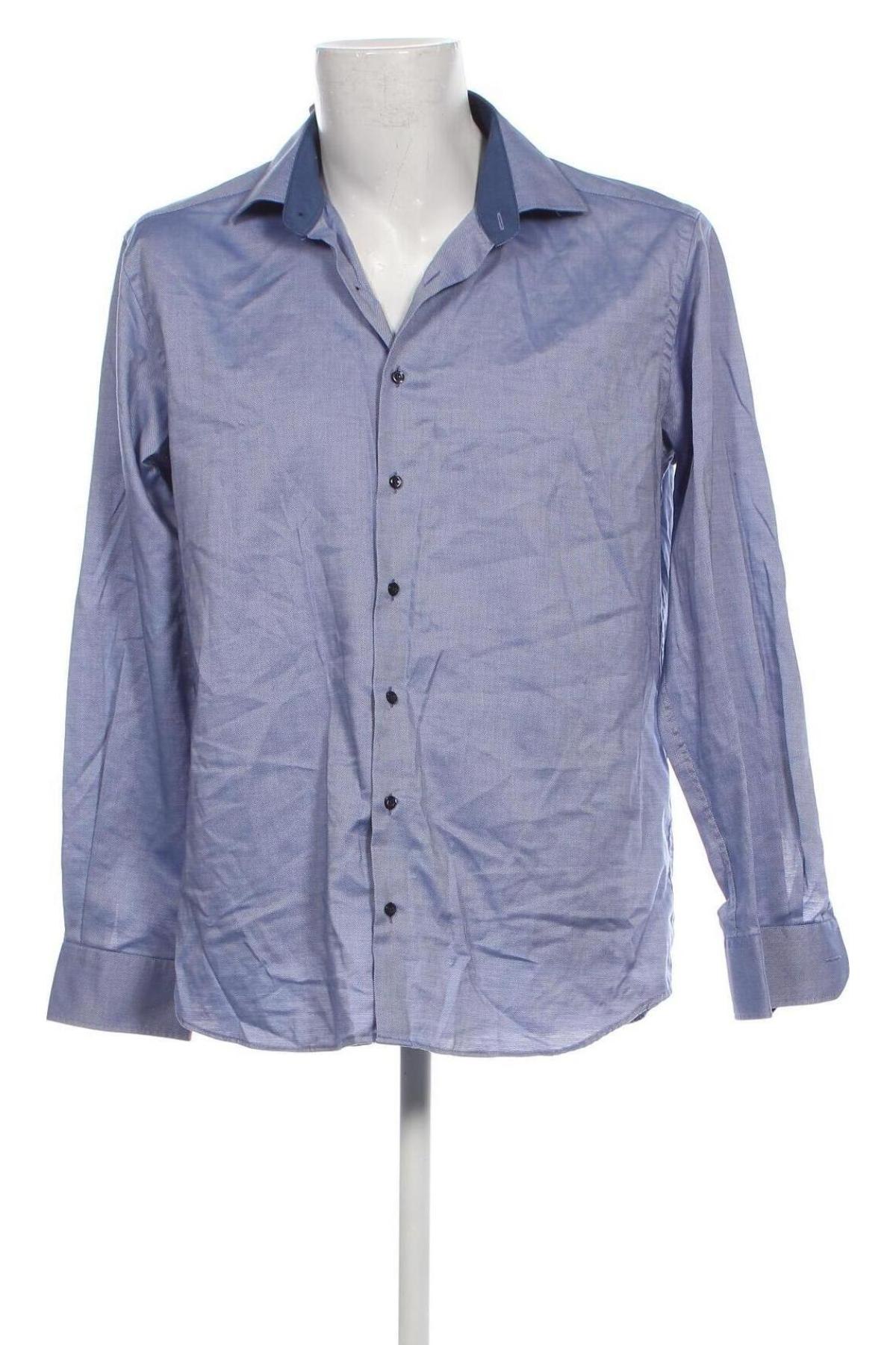 Herrenhemd Eterna, Größe L, Farbe Blau, Preis 28,70 €