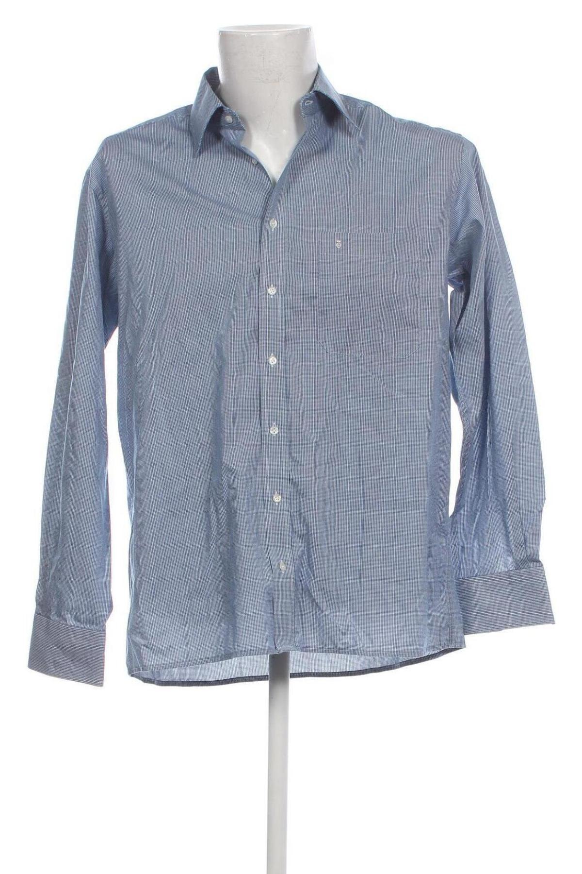 Herrenhemd Eterna, Größe L, Farbe Blau, Preis 6,12 €