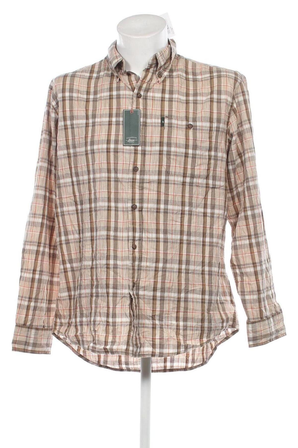 Pánska košeľa  G.H.Bass&Co., Veľkosť L, Farba Viacfarebná, Cena  50,62 €