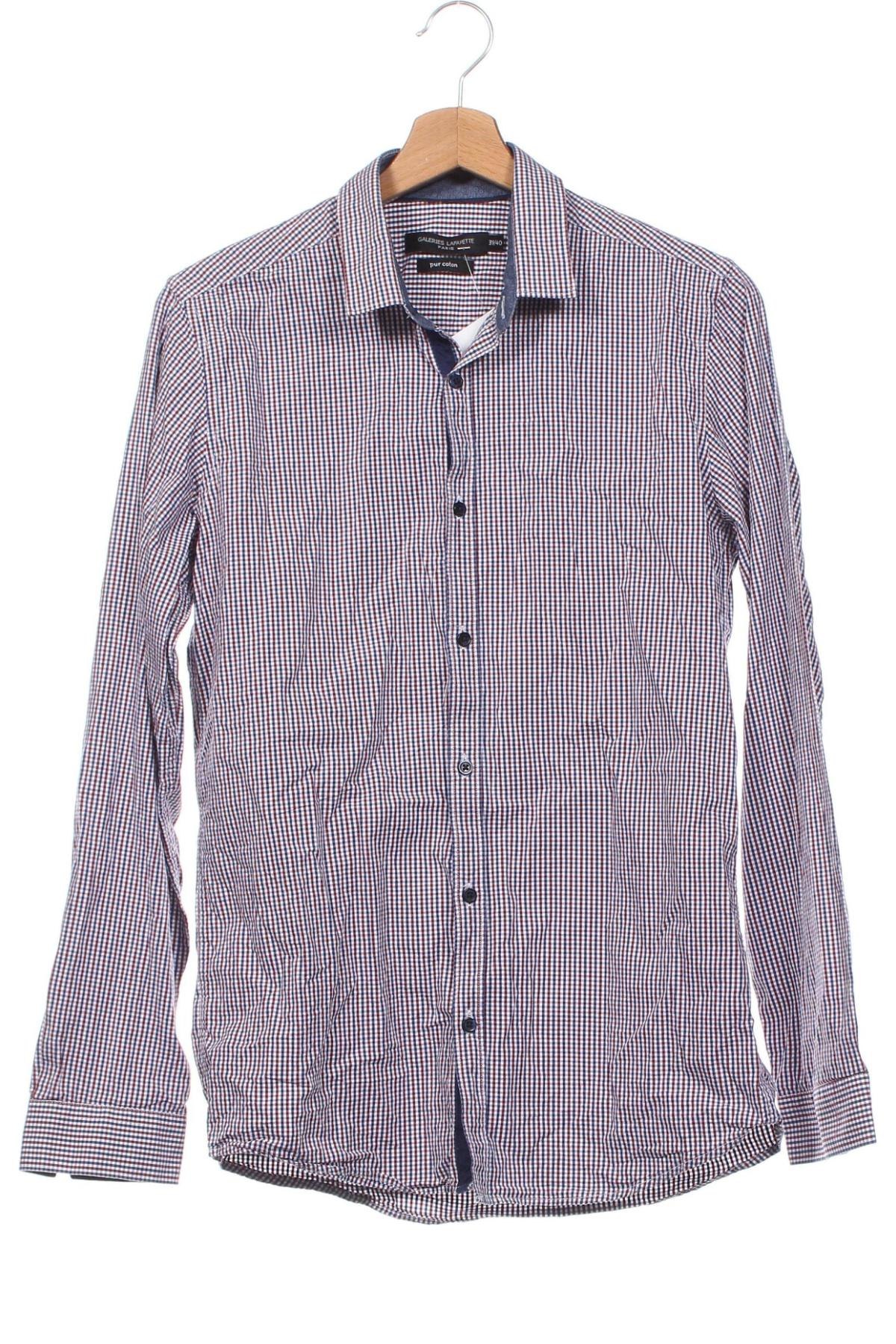 Мъжка риза Galeries Lafayette, Размер M, Цвят Многоцветен, Цена 8,50 лв.
