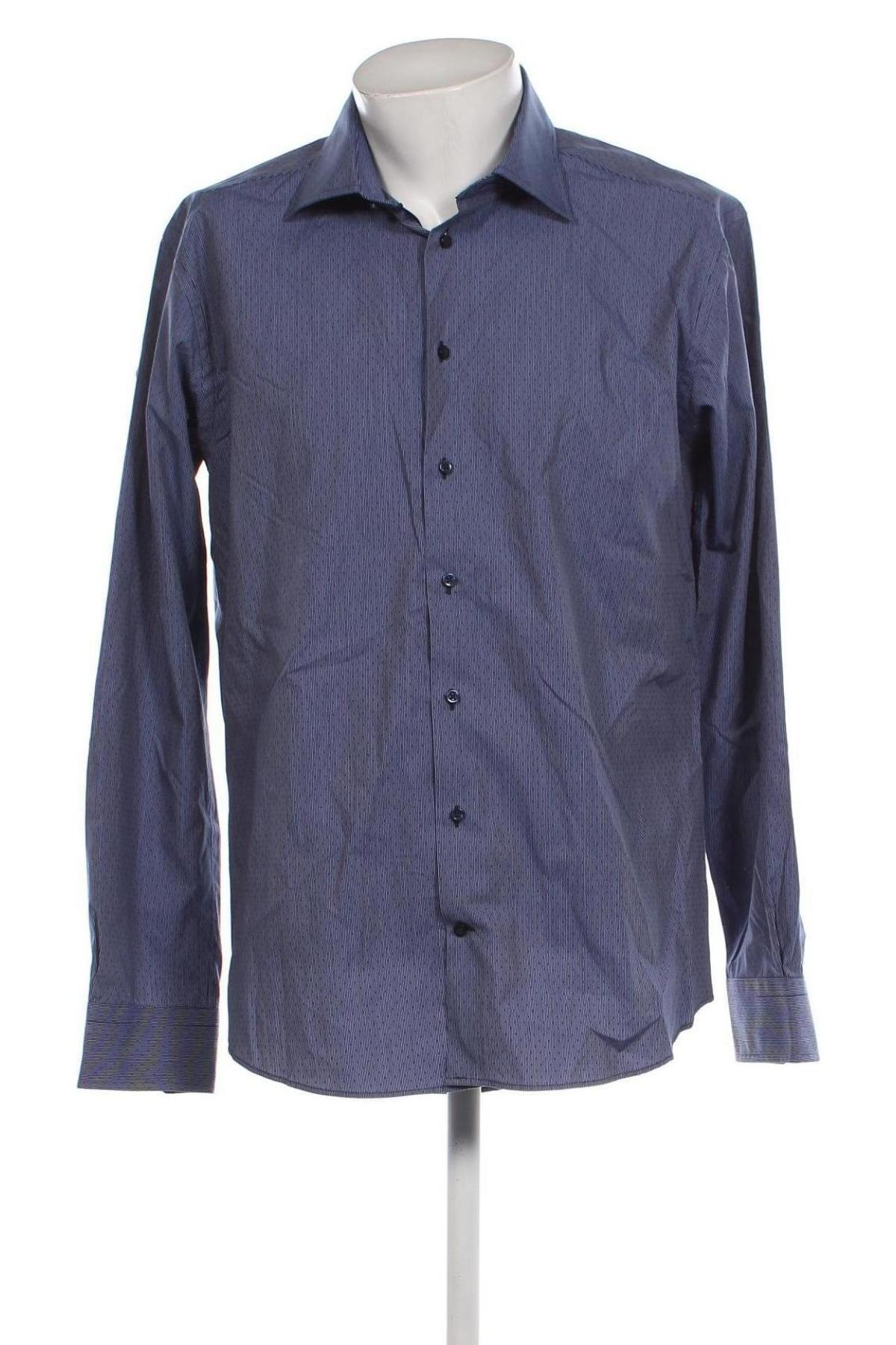 Herrenhemd Gino Marcello, Größe XL, Farbe Blau, Preis 10,10 €