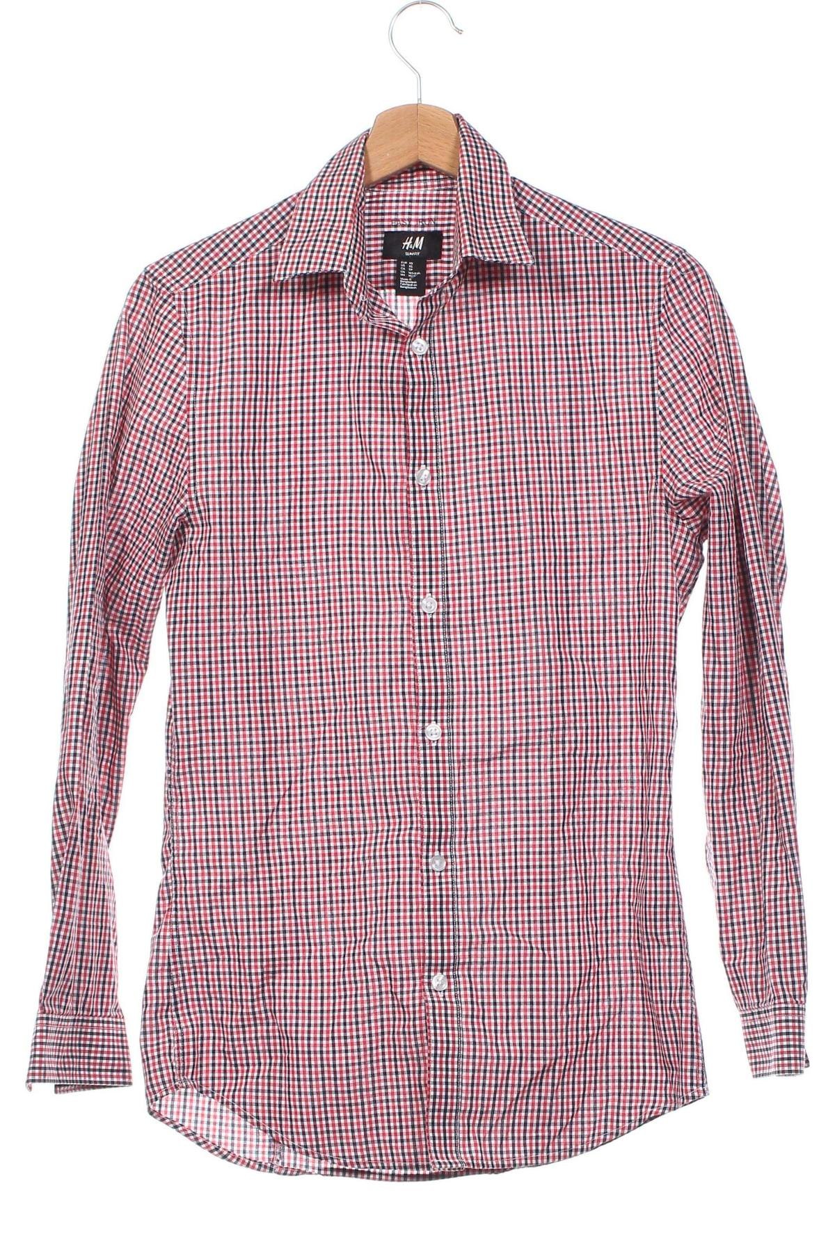 Мъжка риза H&M, Размер XS, Цвят Многоцветен, Цена 11,02 лв.