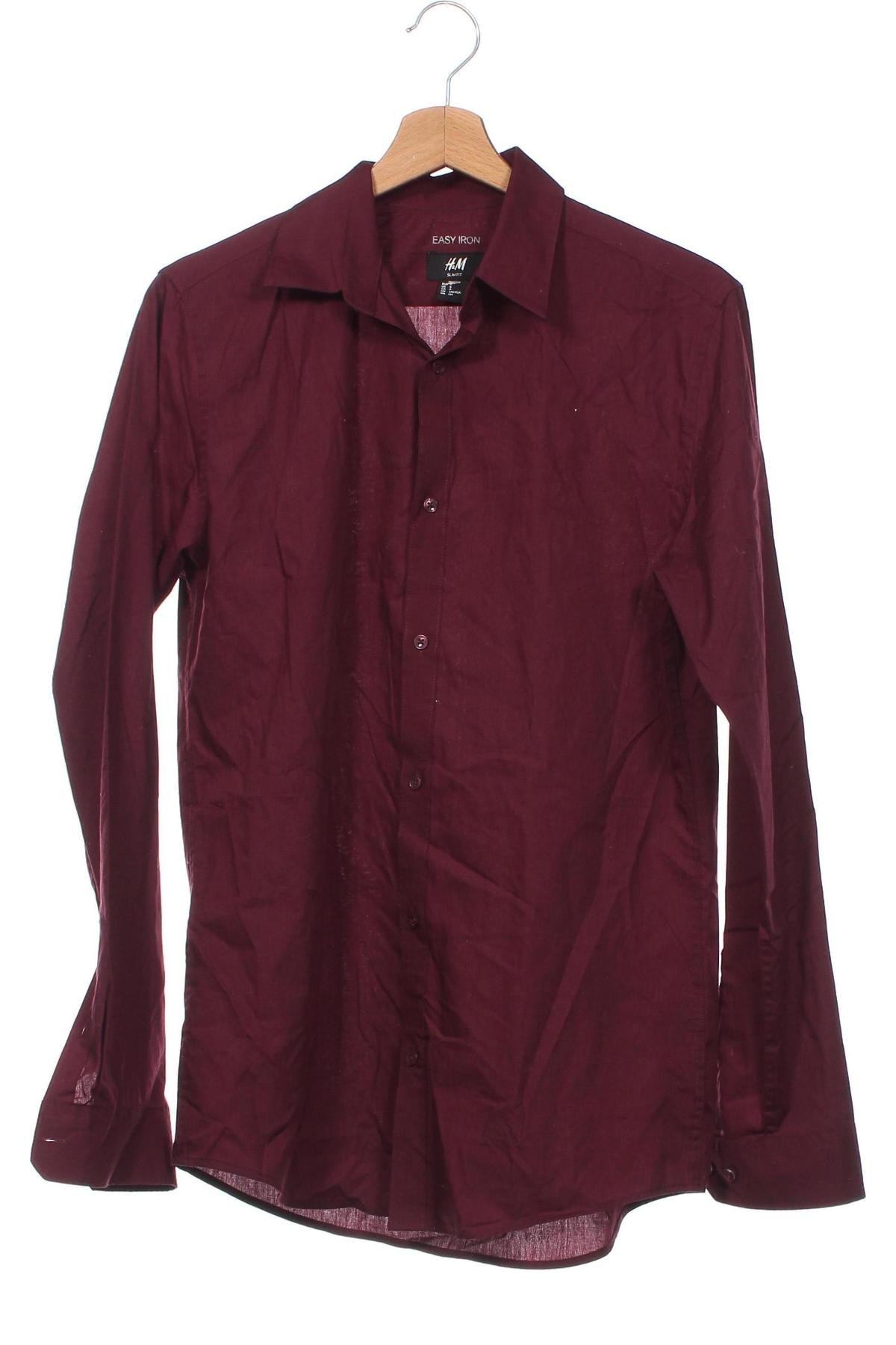 Pánská košile  H&M, Velikost S, Barva Červená, Cena  462,00 Kč