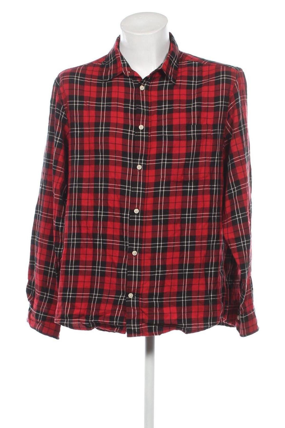 Ανδρικό πουκάμισο H&M L.O.G.G., Μέγεθος XL, Χρώμα Πολύχρωμο, Τιμή 5,92 €