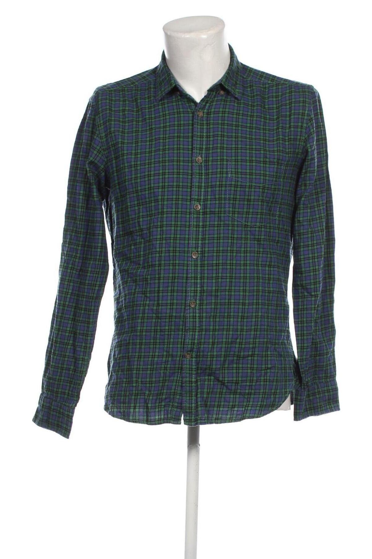 Herrenhemd H&M L.O.G.G., Größe M, Farbe Mehrfarbig, Preis € 4,04