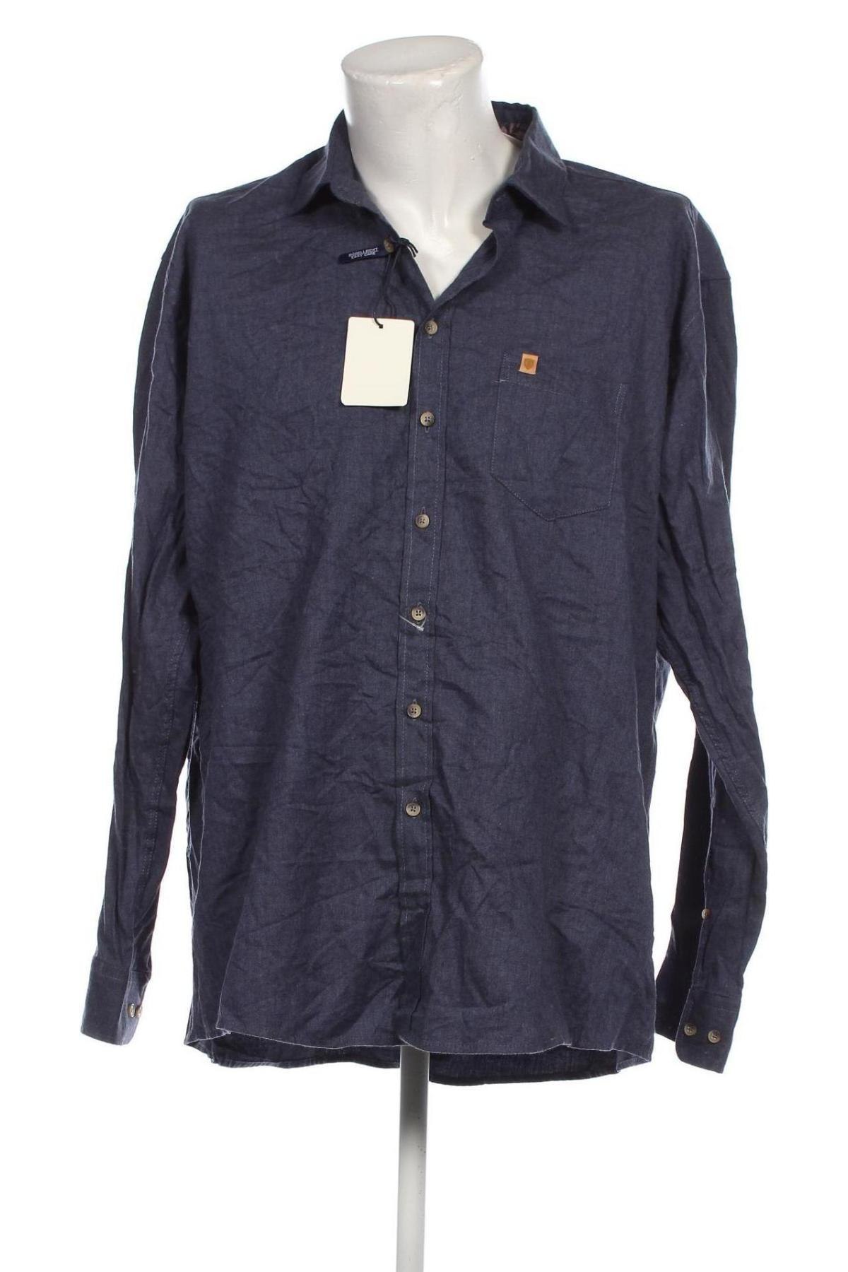 Herrenhemd Hatico, Größe XXL, Farbe Blau, Preis 32,01 €