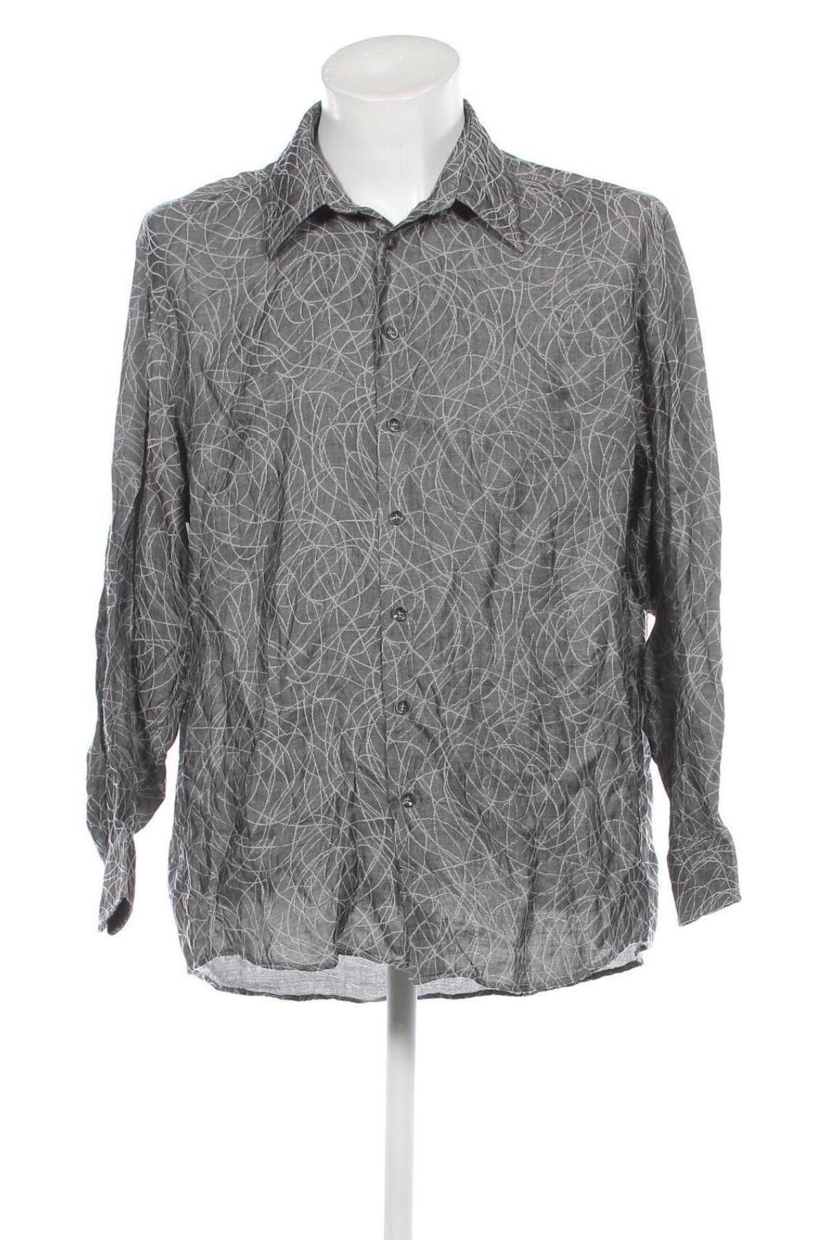 Ανδρικό πουκάμισο Haupt, Μέγεθος XL, Χρώμα Γκρί, Τιμή 6,94 €