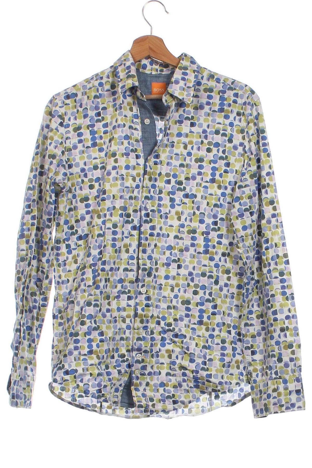 Ανδρικό πουκάμισο Hugo Boss, Μέγεθος S, Χρώμα Πολύχρωμο, Τιμή 51,66 €