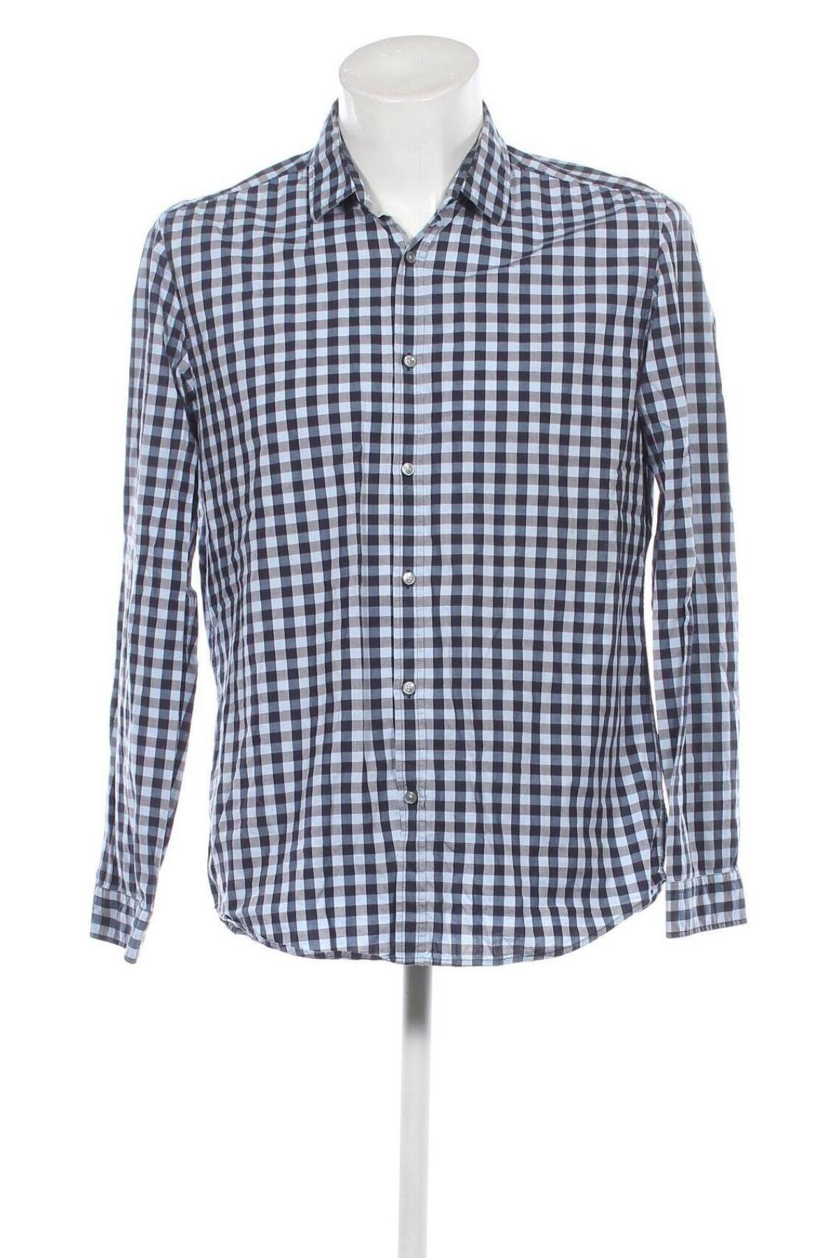 Ανδρικό πουκάμισο Hugo Boss, Μέγεθος L, Χρώμα Πολύχρωμο, Τιμή 53,81 €
