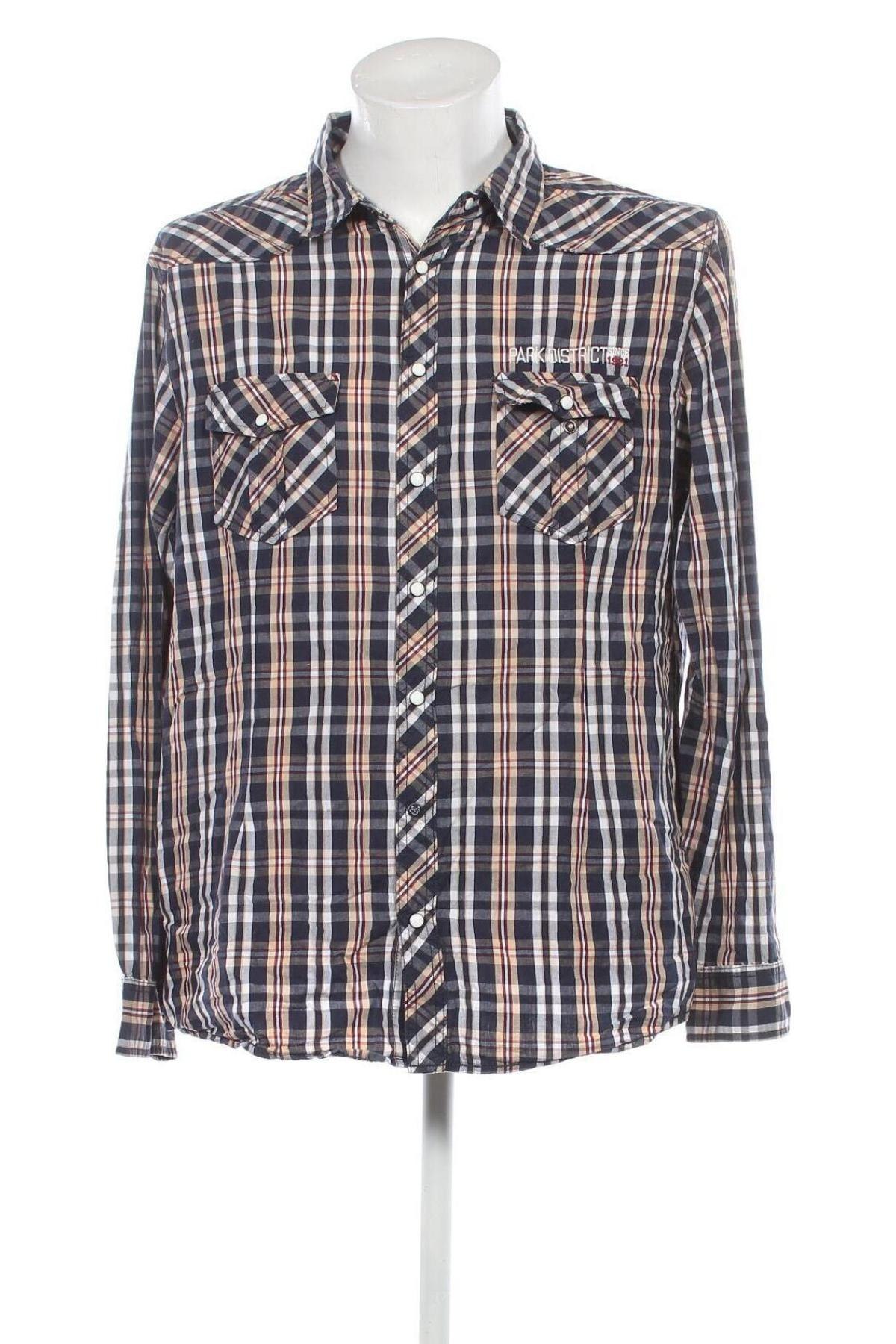 Herrenhemd Identic, Größe XL, Farbe Mehrfarbig, Preis 5,45 €