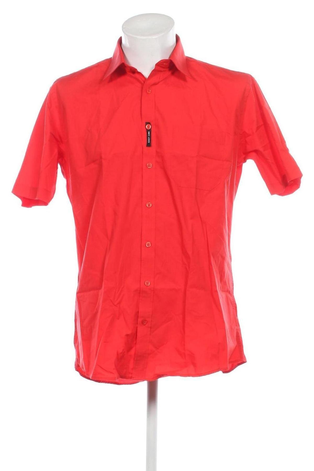 Мъжка риза James & Nicholson, Размер L, Цвят Червен, Цена 29,00 лв.