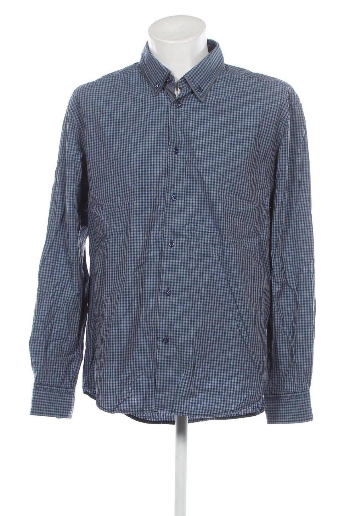 Ανδρικό πουκάμισο Jim Spencer, Μέγεθος XXL, Χρώμα Μπλέ, Τιμή 6,28 €