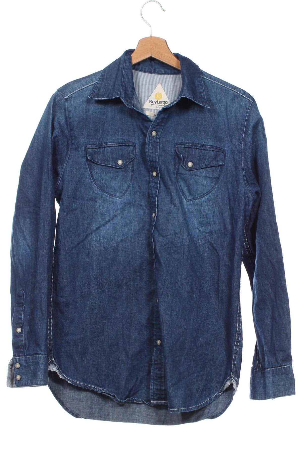 Pánska košeľa  Key Largo, Veľkosť S, Farba Modrá, Cena  2,89 €