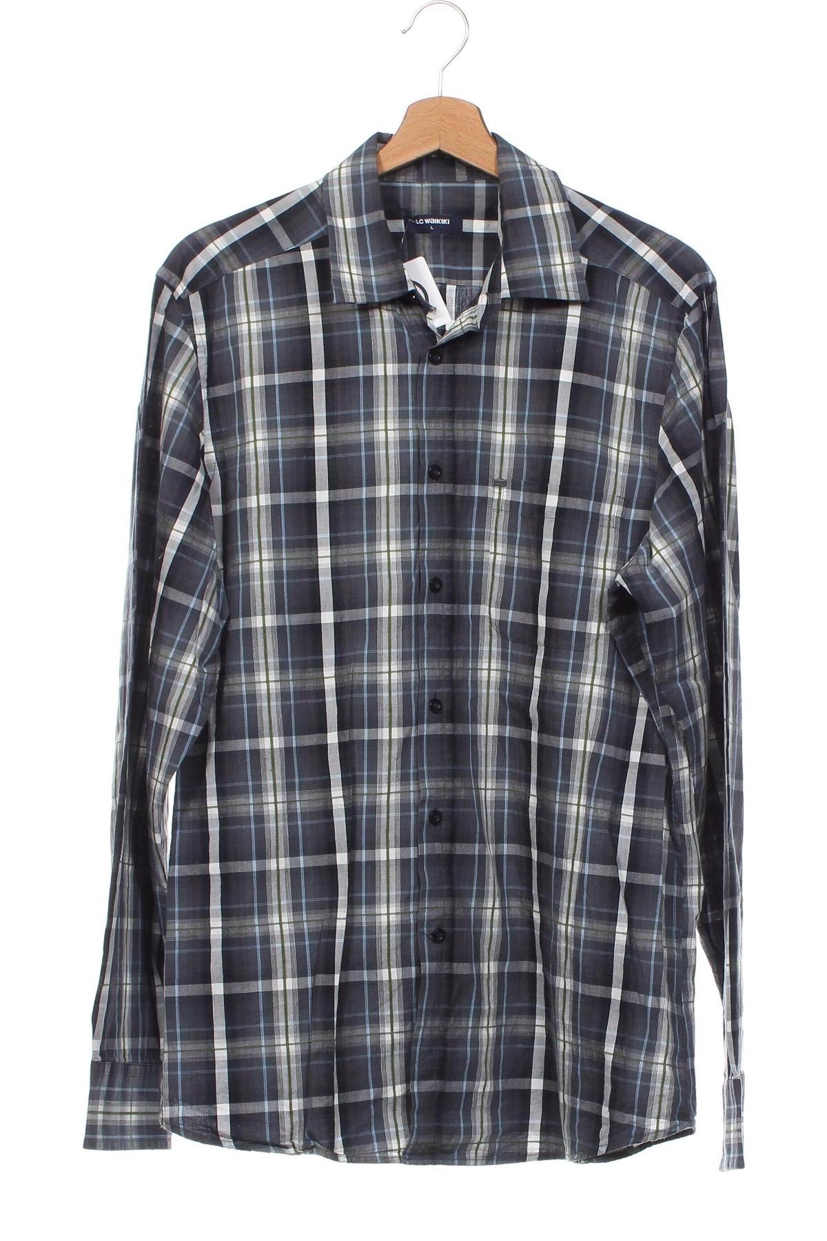 Ανδρικό πουκάμισο LC Couture, Μέγεθος L, Χρώμα Πολύχρωμο, Τιμή 5,04 €
