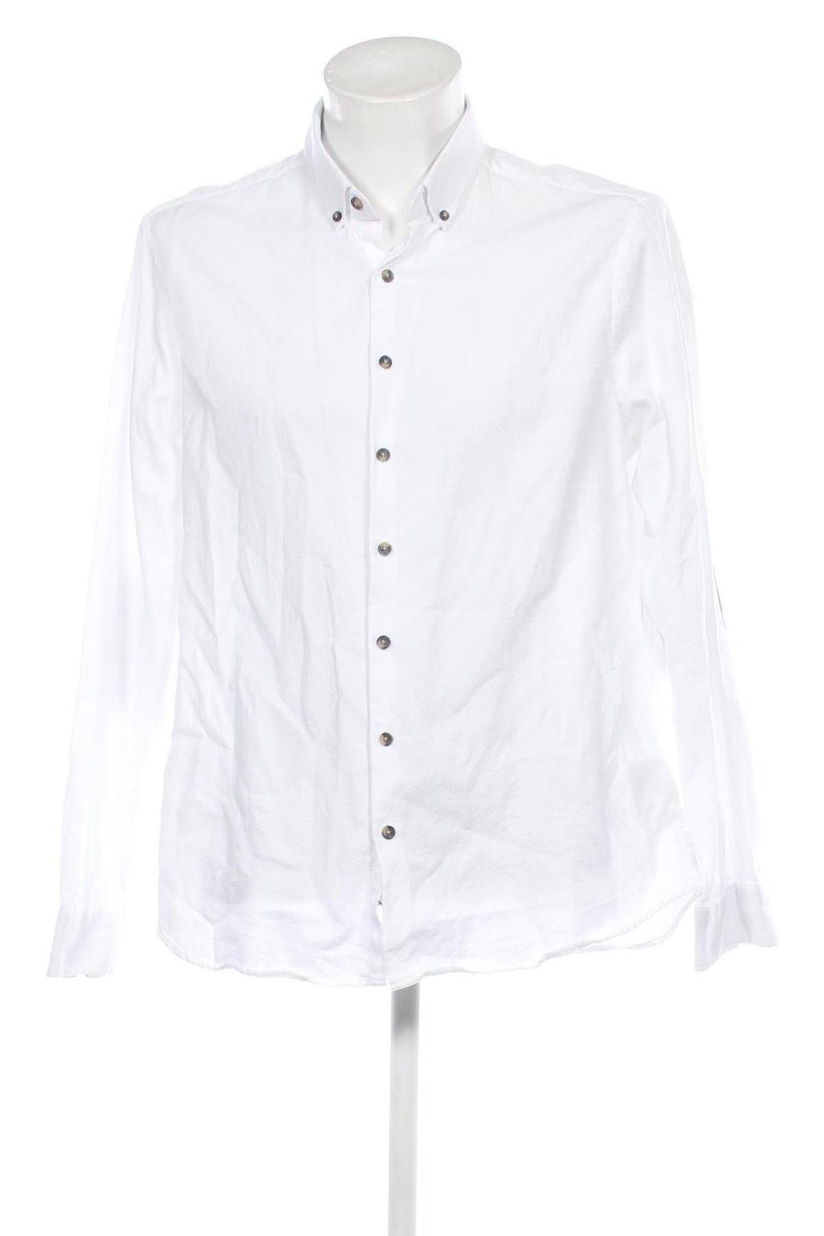 Мъжка риза LC Waikiki, Размер XXL, Цвят Бял, Цена 29,01 лв.