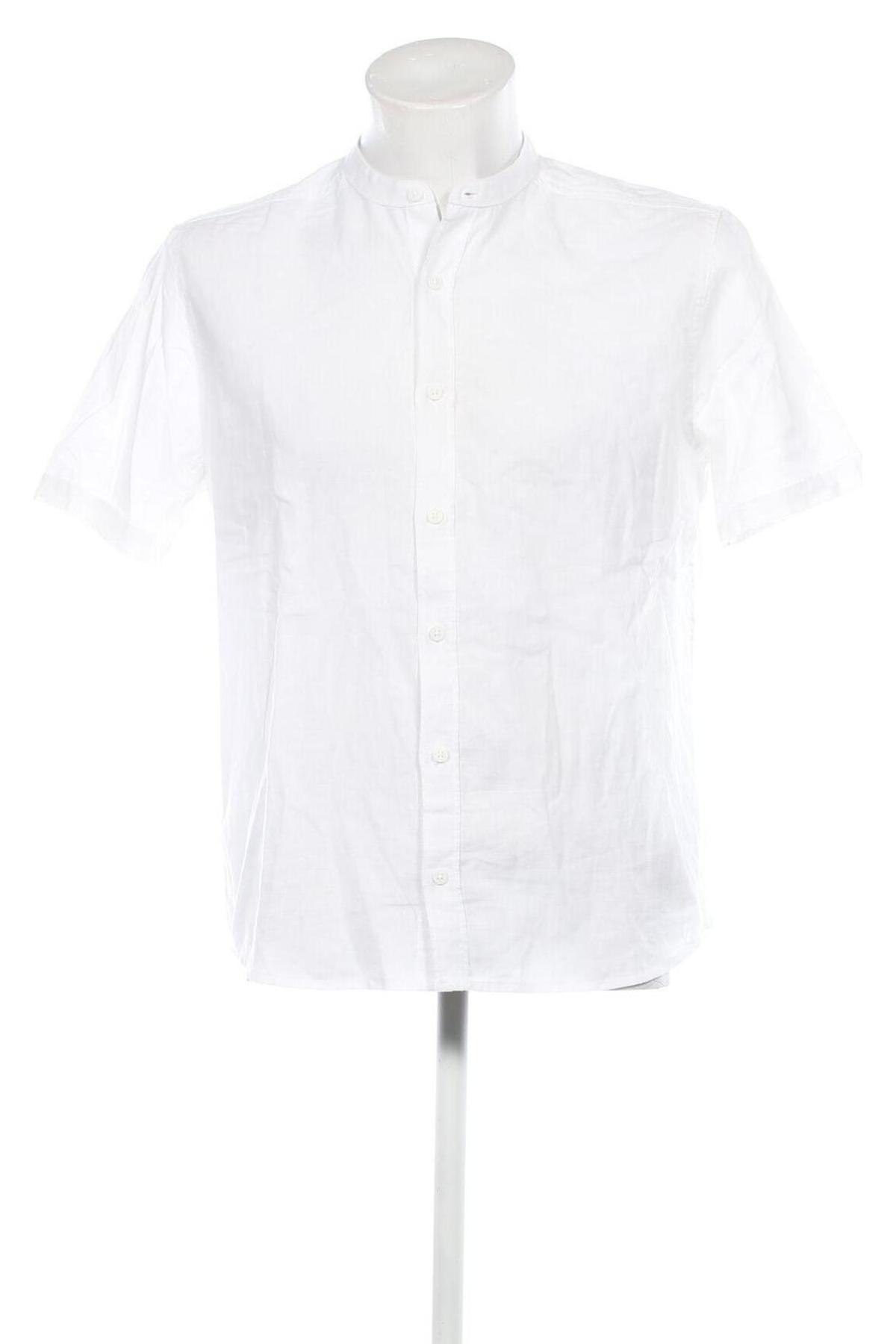 Ανδρικό πουκάμισο LC Waikiki, Μέγεθος M, Χρώμα Λευκό, Τιμή 14,83 €