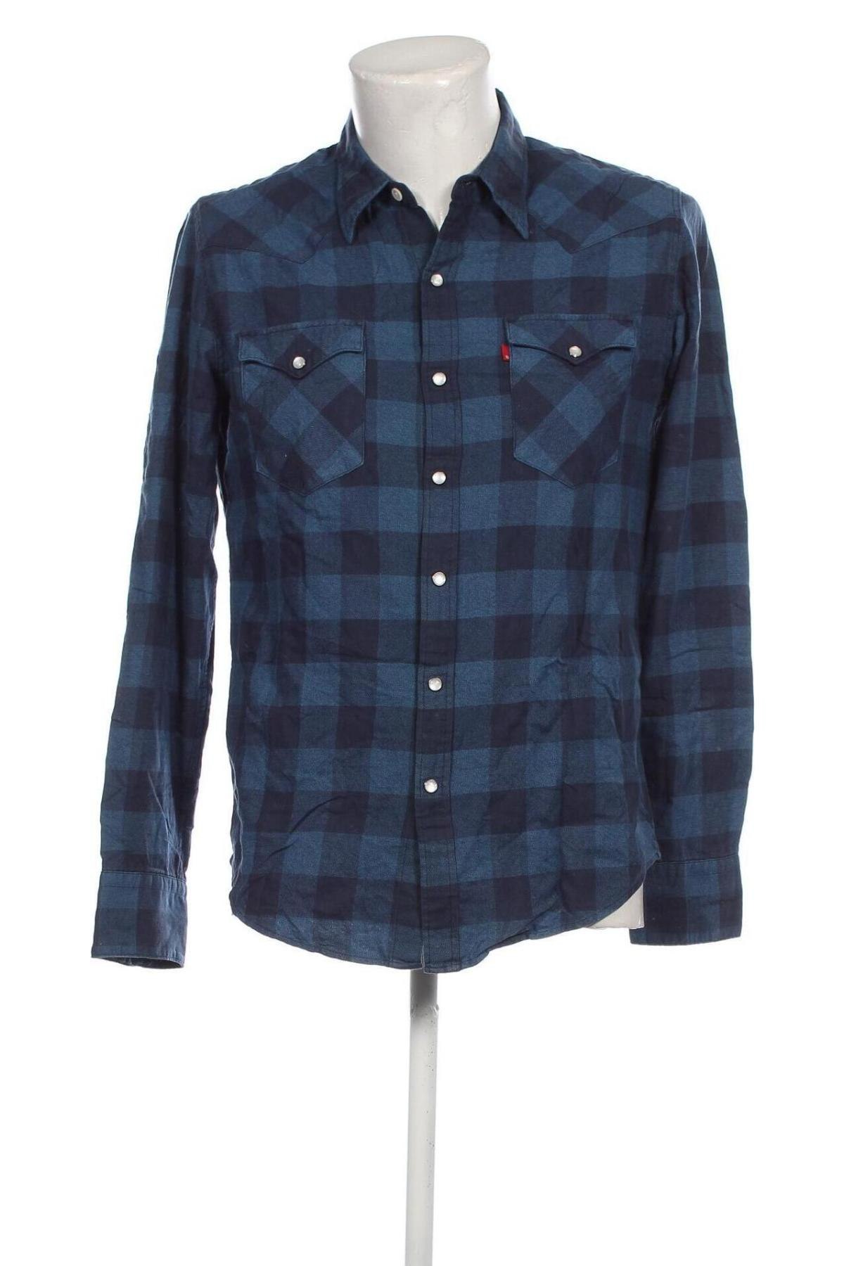 Pánska košeľa  Levi's, Veľkosť M, Farba Modrá, Cena  31,19 €
