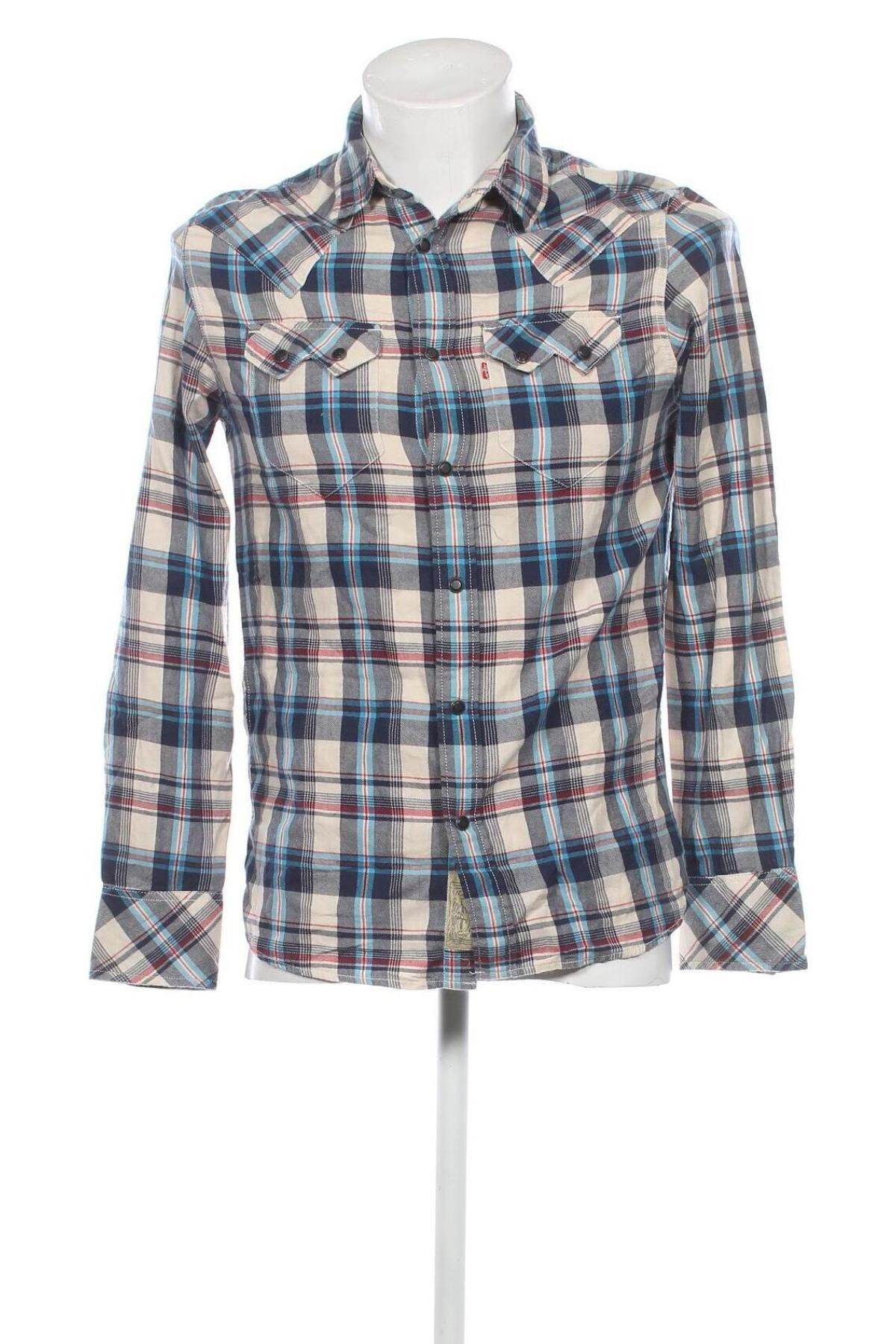 Ανδρικό πουκάμισο Levi's, Μέγεθος S, Χρώμα Πολύχρωμο, Τιμή 34,02 €