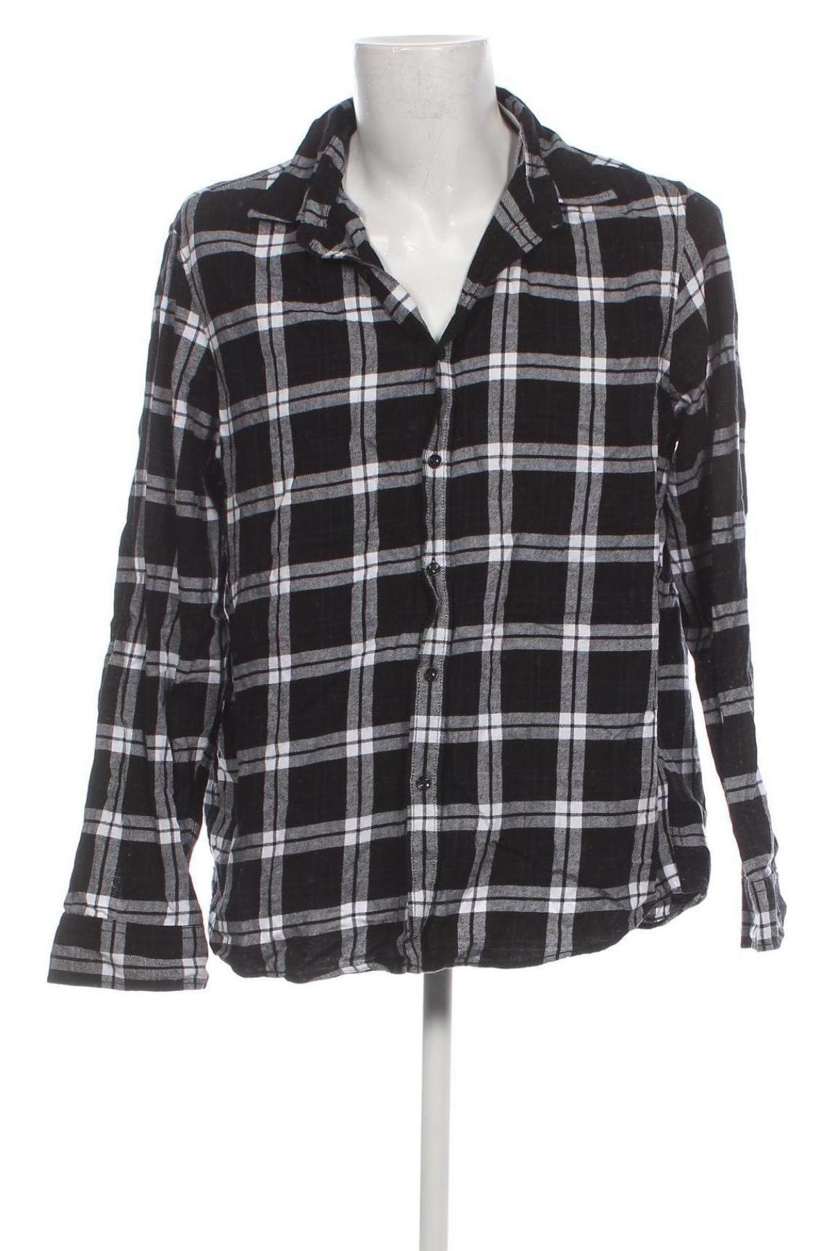 Ανδρικό πουκάμισο Livergy, Μέγεθος XL, Χρώμα Μαύρο, Τιμή 5,56 €