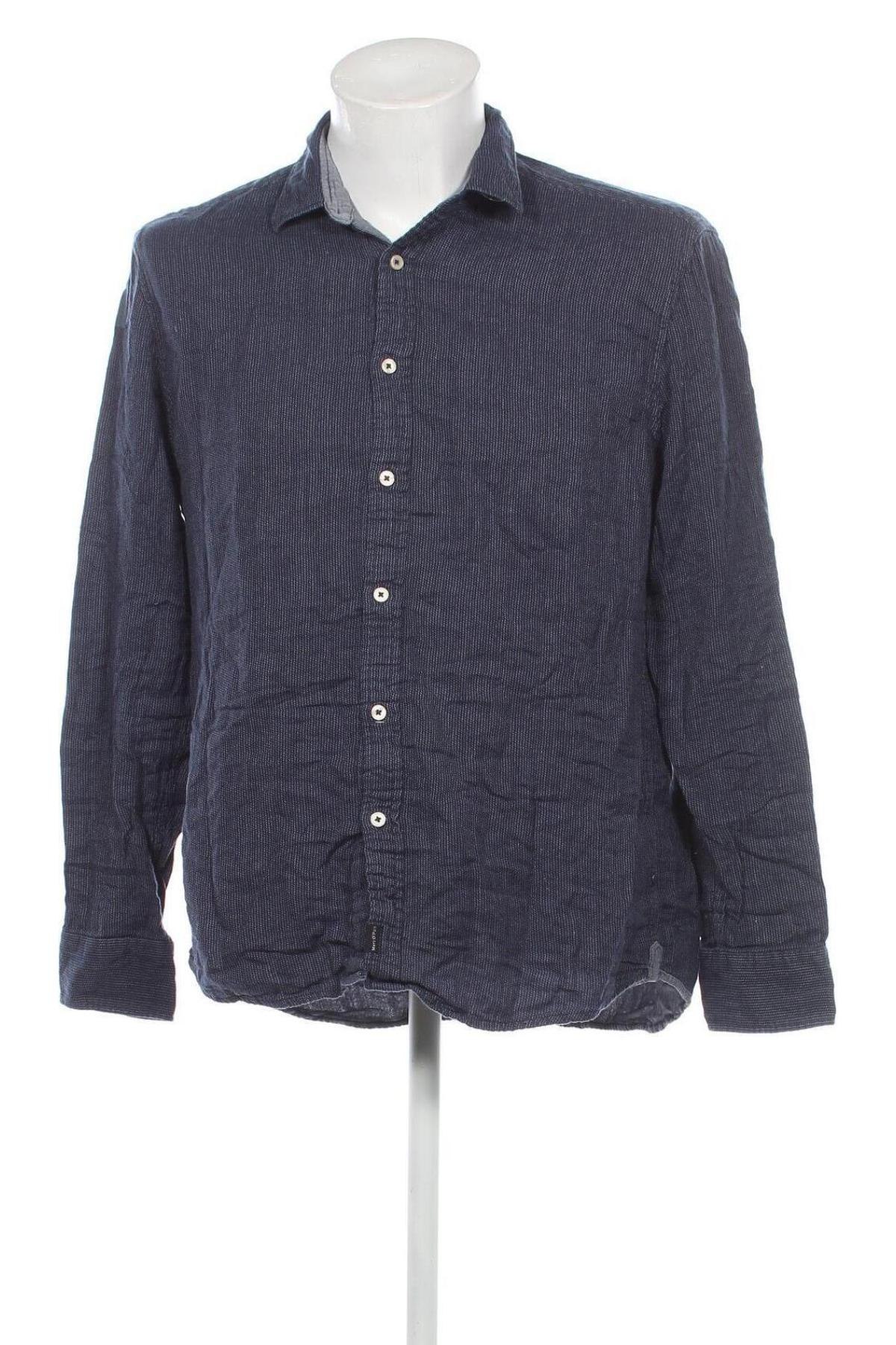 Ανδρικό πουκάμισο Marc O'Polo, Μέγεθος XL, Χρώμα Μπλέ, Τιμή 40,36 €