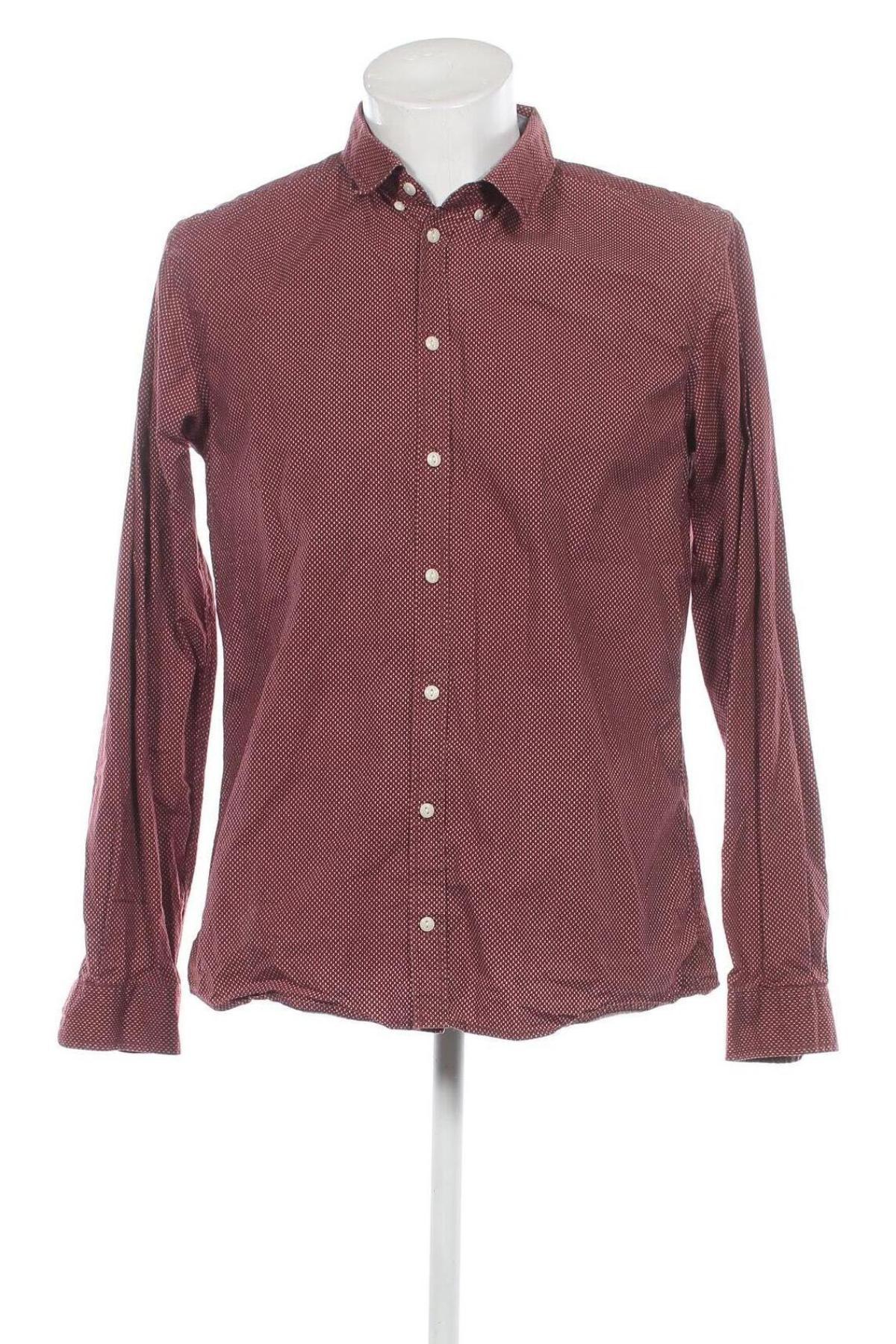 Ανδρικό πουκάμισο Minimum, Μέγεθος XL, Χρώμα Κόκκινο, Τιμή 25,52 €