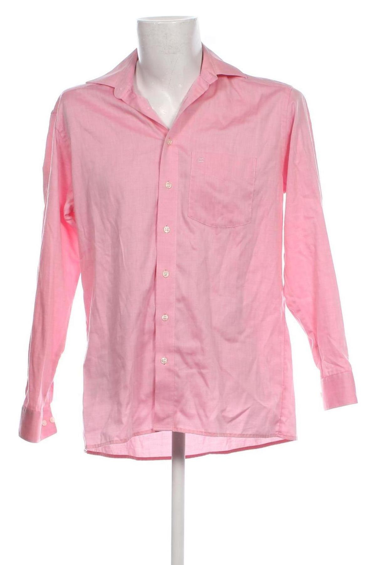 Мъжка риза Olymp, Размер M, Цвят Розов, Цена 24,75 лв.