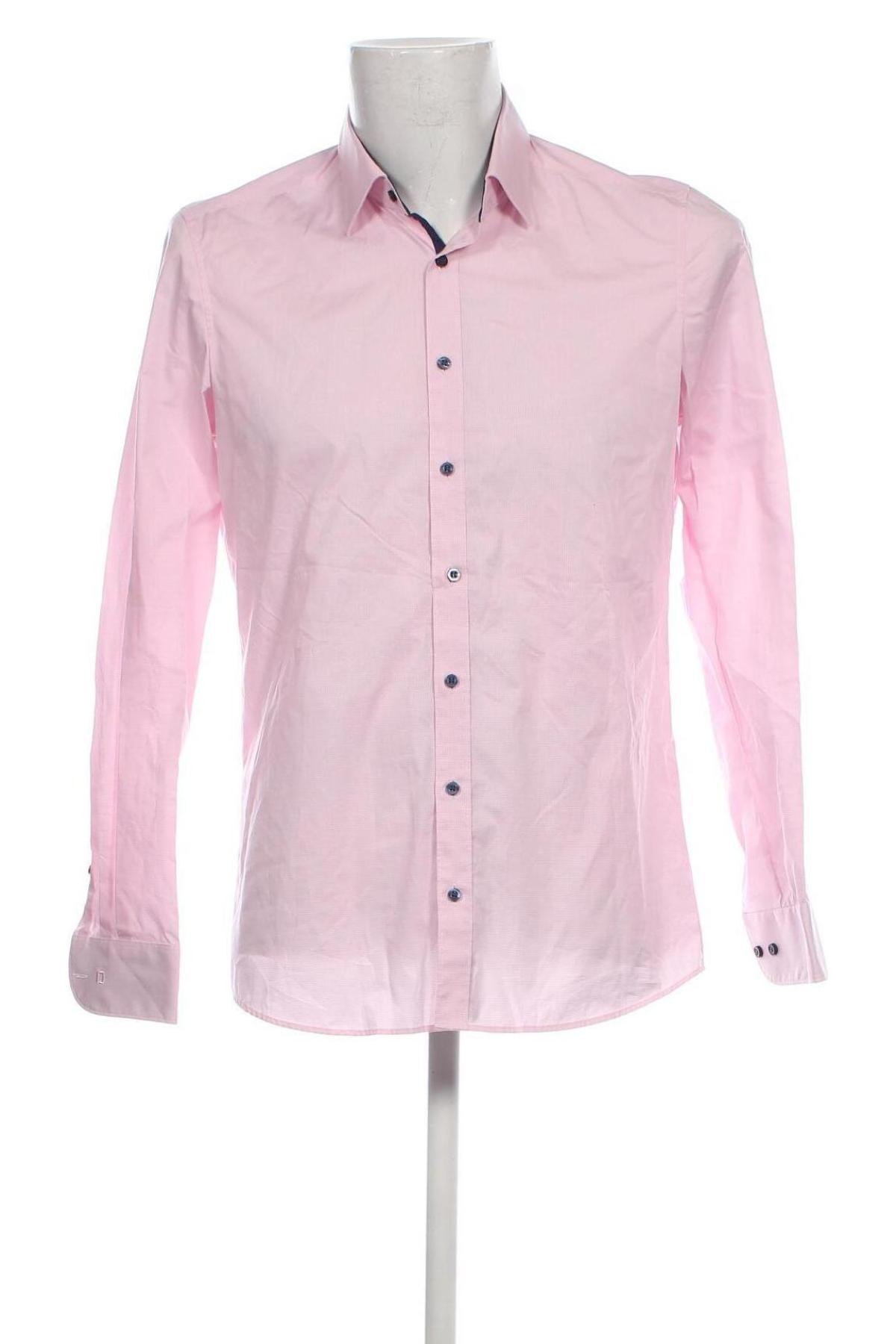 Ανδρικό πουκάμισο Olymp, Μέγεθος M, Χρώμα Ρόζ , Τιμή 11,91 €