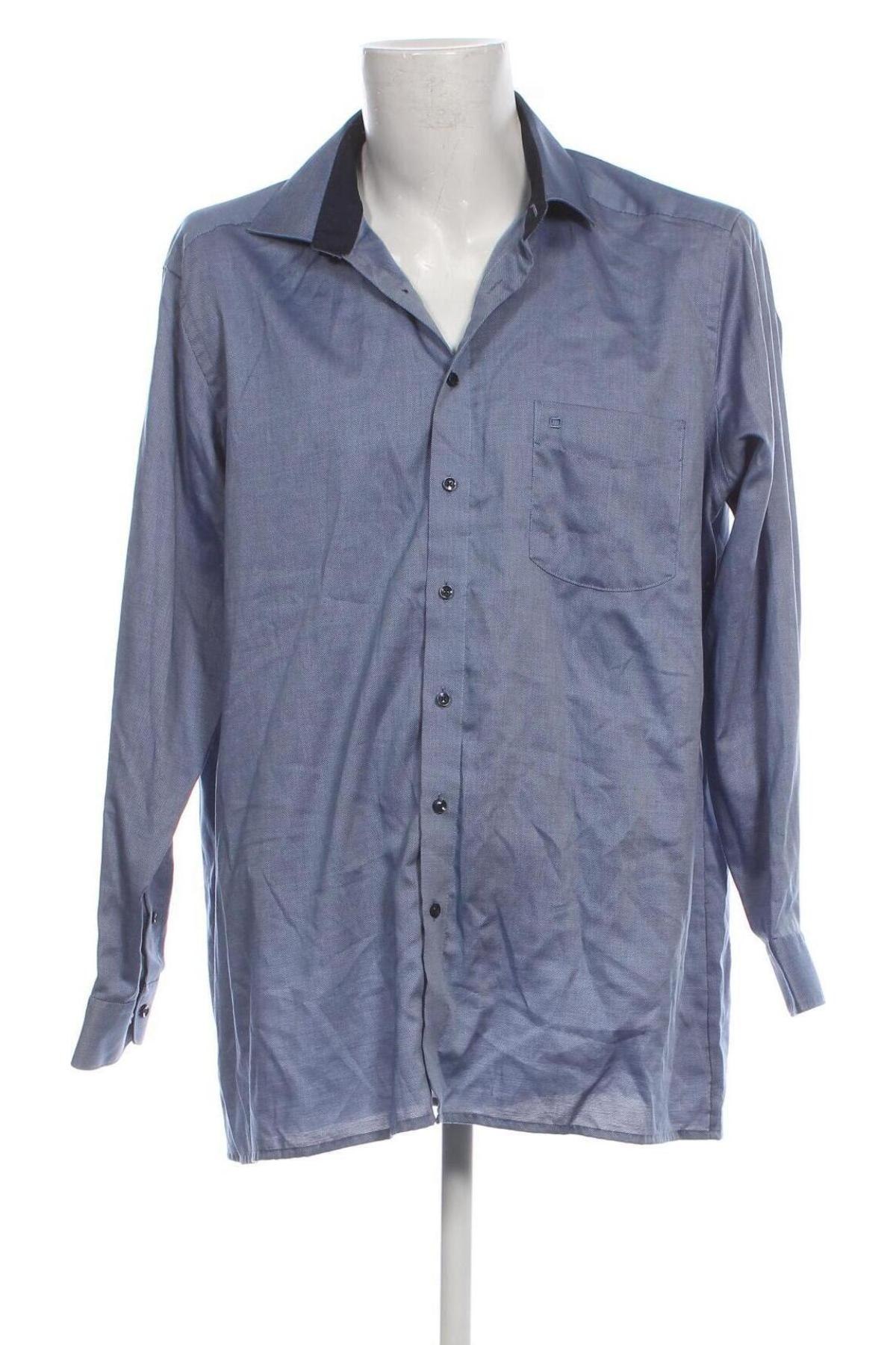 Herrenhemd Olymp, Größe XXL, Farbe Blau, Preis 28,70 €
