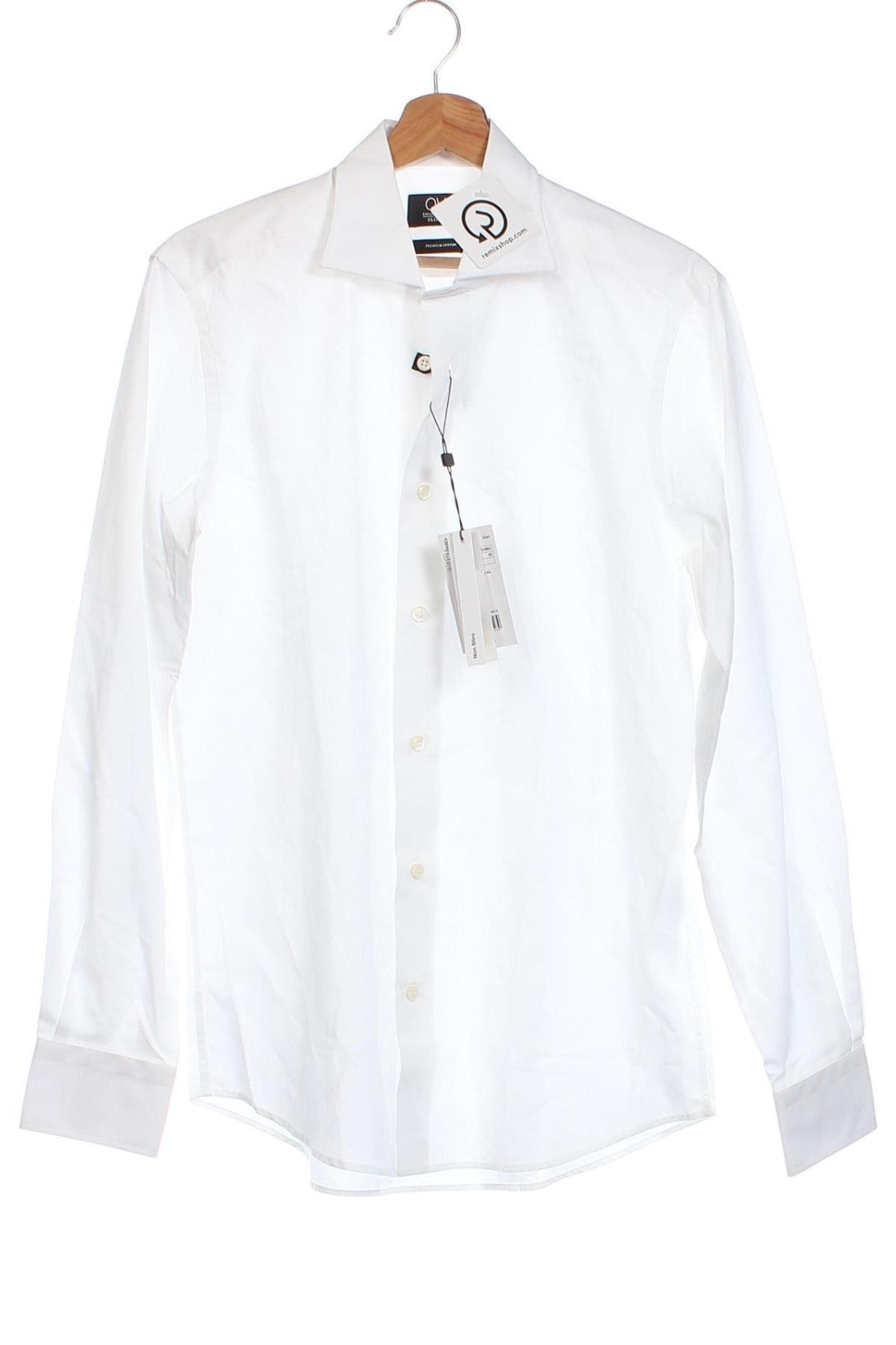 Ανδρικό πουκάμισο Oviesse, Μέγεθος M, Χρώμα Λευκό, Τιμή 23,71 €