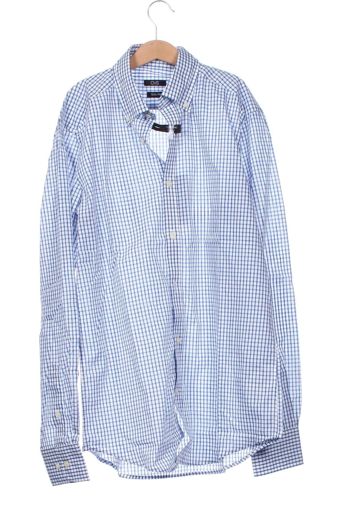 Herrenhemd Oviesse, Größe S, Farbe Blau, Preis 8,30 €