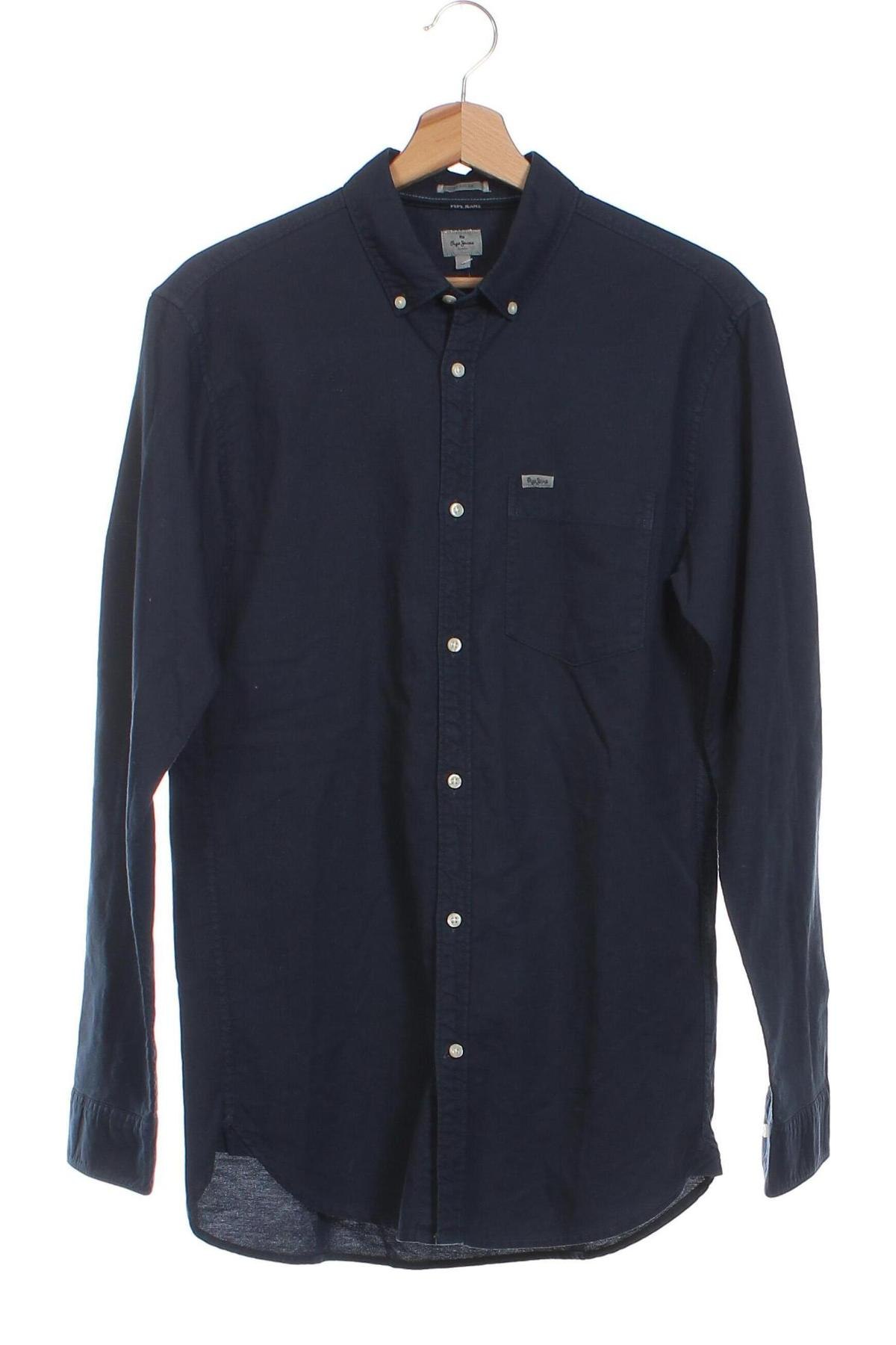 Herrenhemd Pepe Jeans, Größe M, Farbe Blau, Preis € 25,57