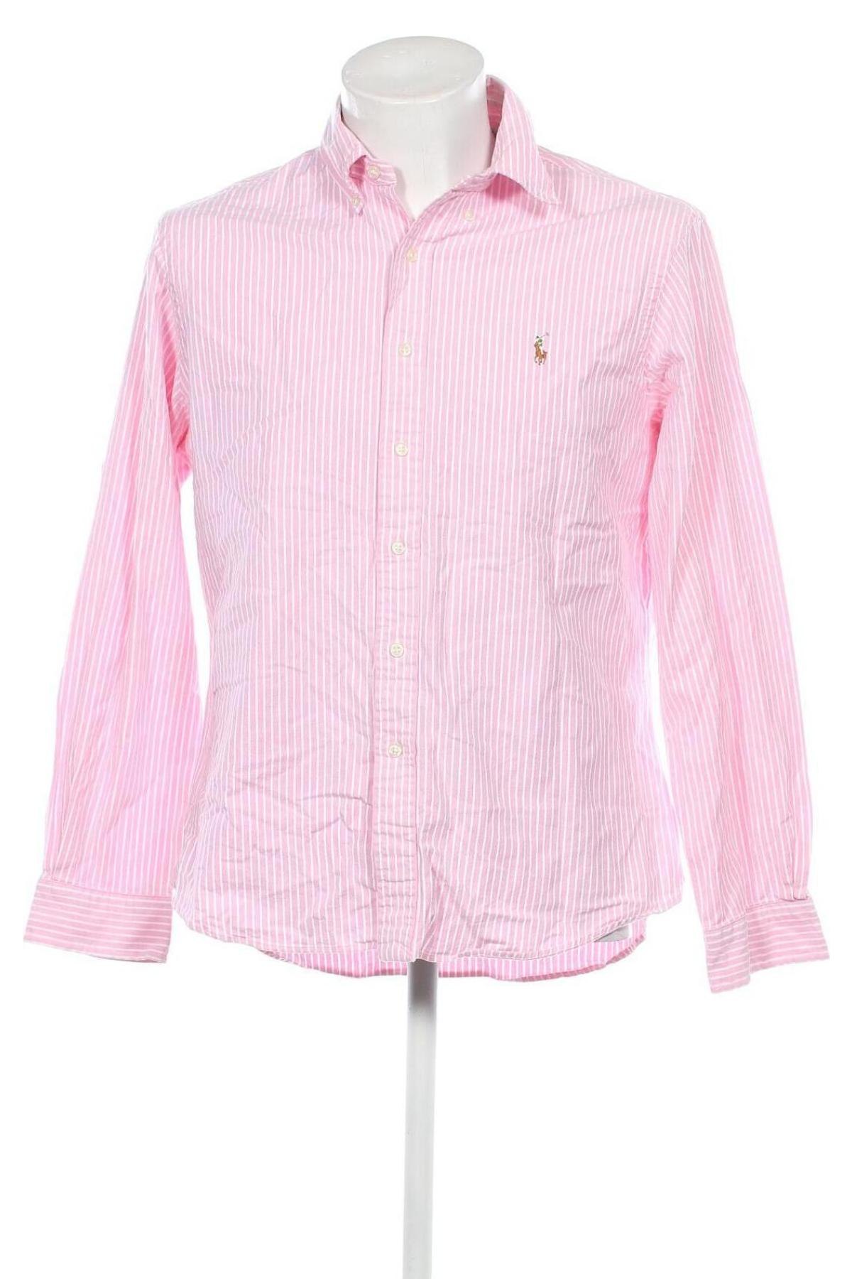 Pánská košile  Polo By Ralph Lauren, Velikost XL, Barva Růžová, Cena  1 642,00 Kč