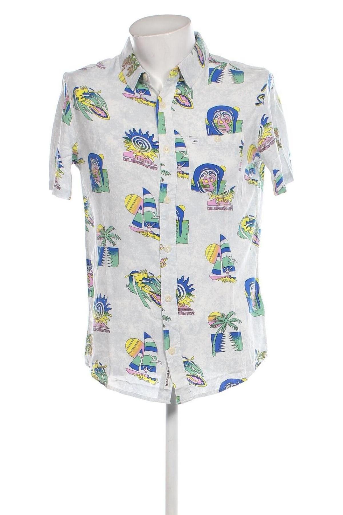 Ανδρικό πουκάμισο Quiksilver, Μέγεθος S, Χρώμα Πολύχρωμο, Τιμή 11,91 €