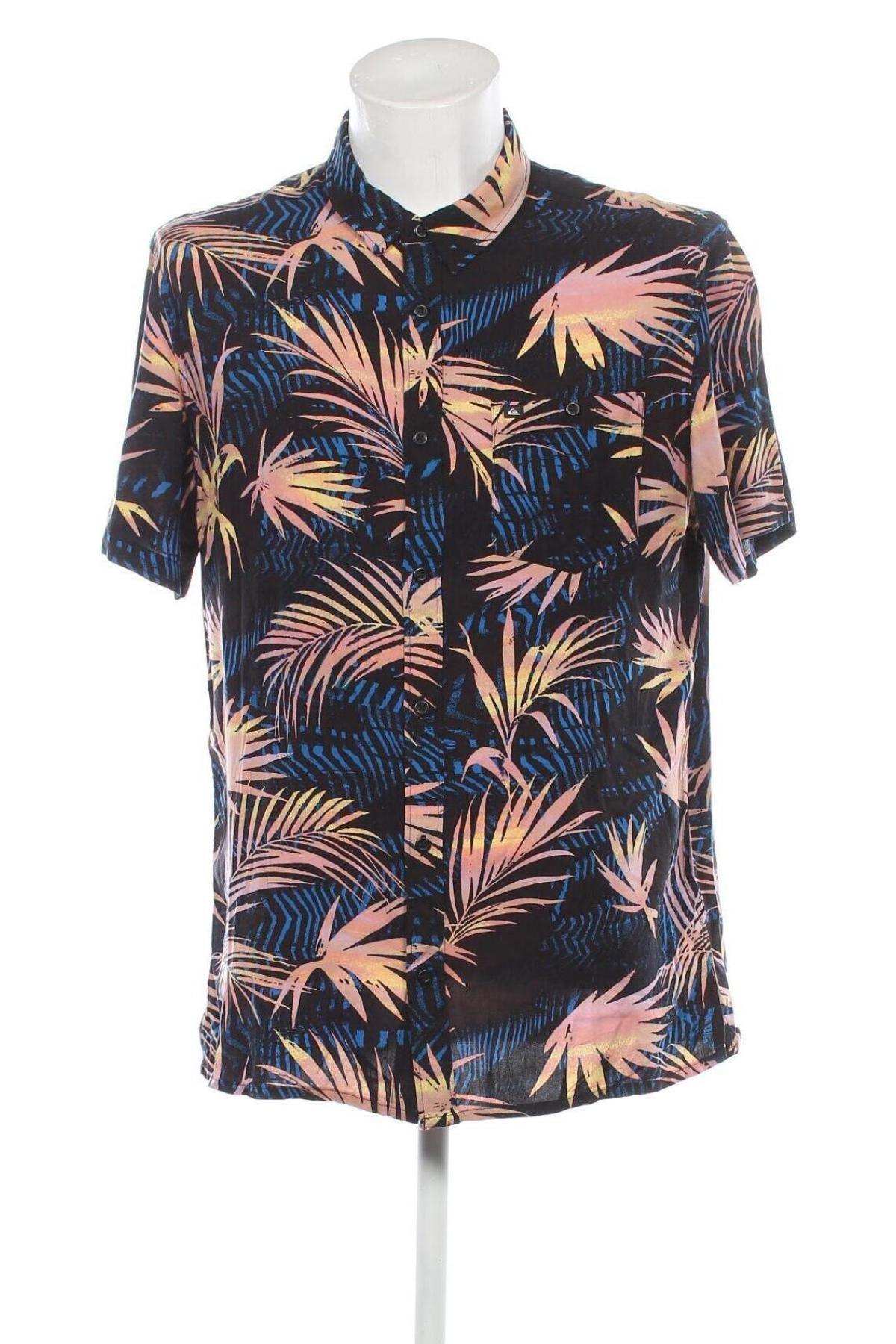 Ανδρικό πουκάμισο Quiksilver, Μέγεθος M, Χρώμα Πολύχρωμο, Τιμή 39,69 €