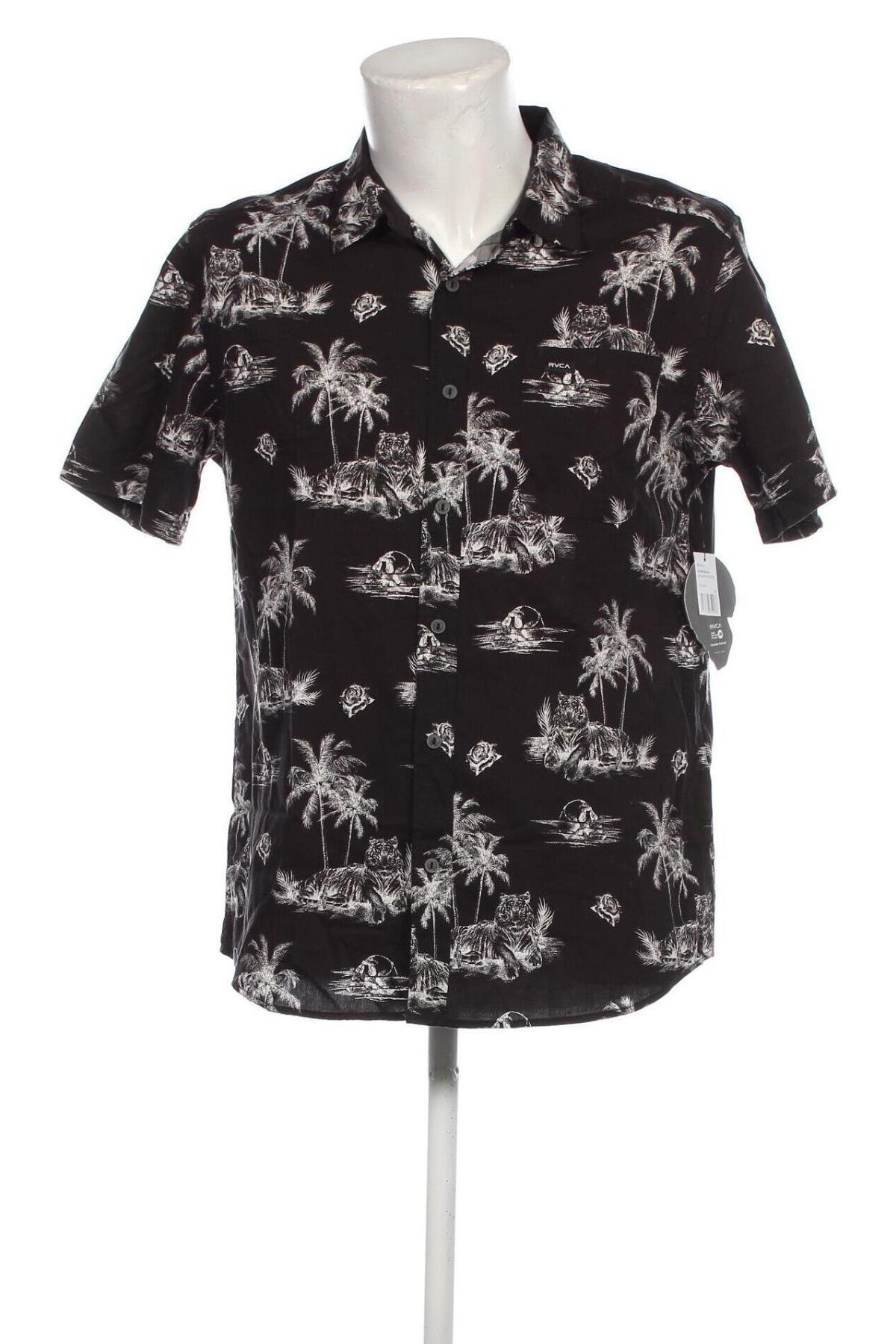 Ανδρικό πουκάμισο RVCA, Μέγεθος M, Χρώμα Μαύρο, Τιμή 15,88 €